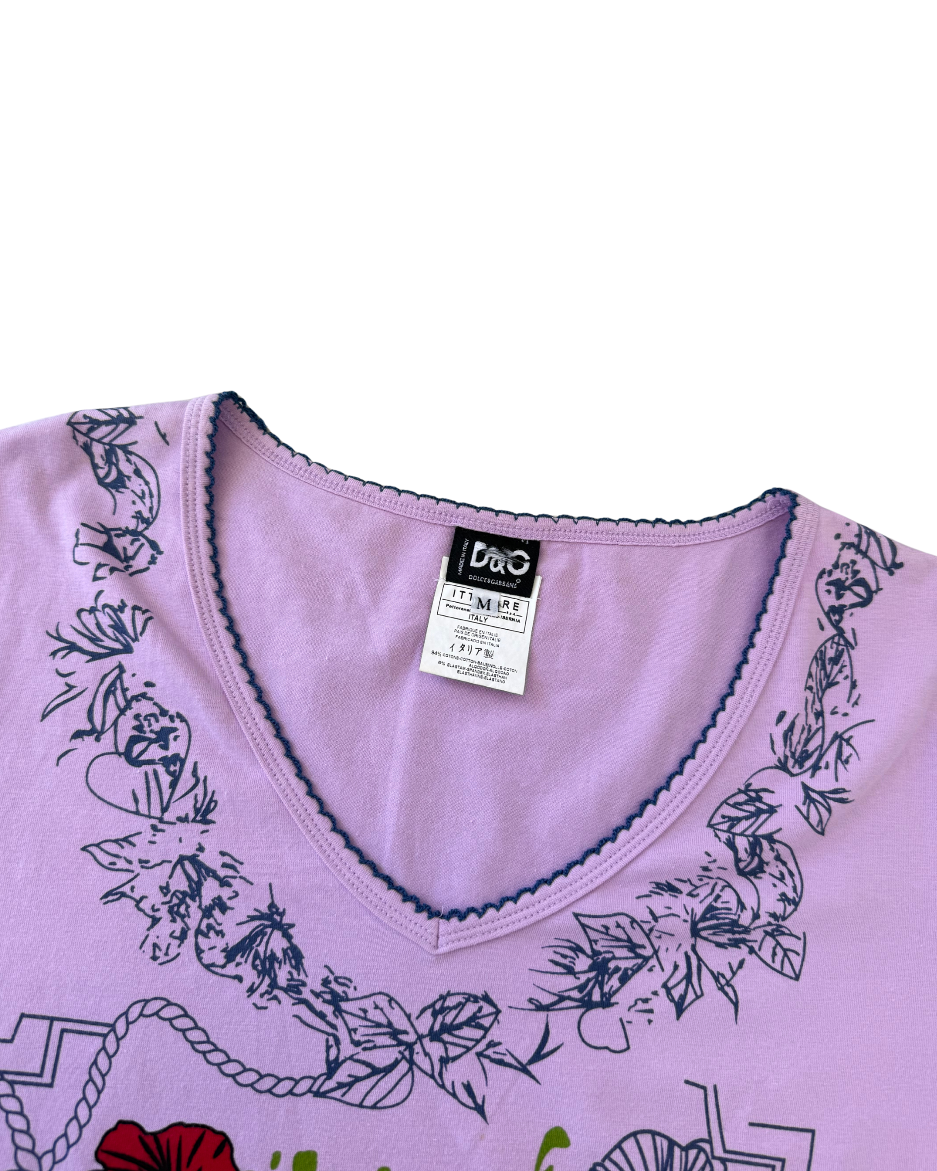 D&G Purple Tee┃Size M