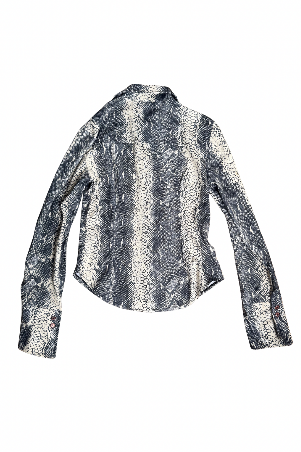 Vintage Snakeskin Shirt┃Size M