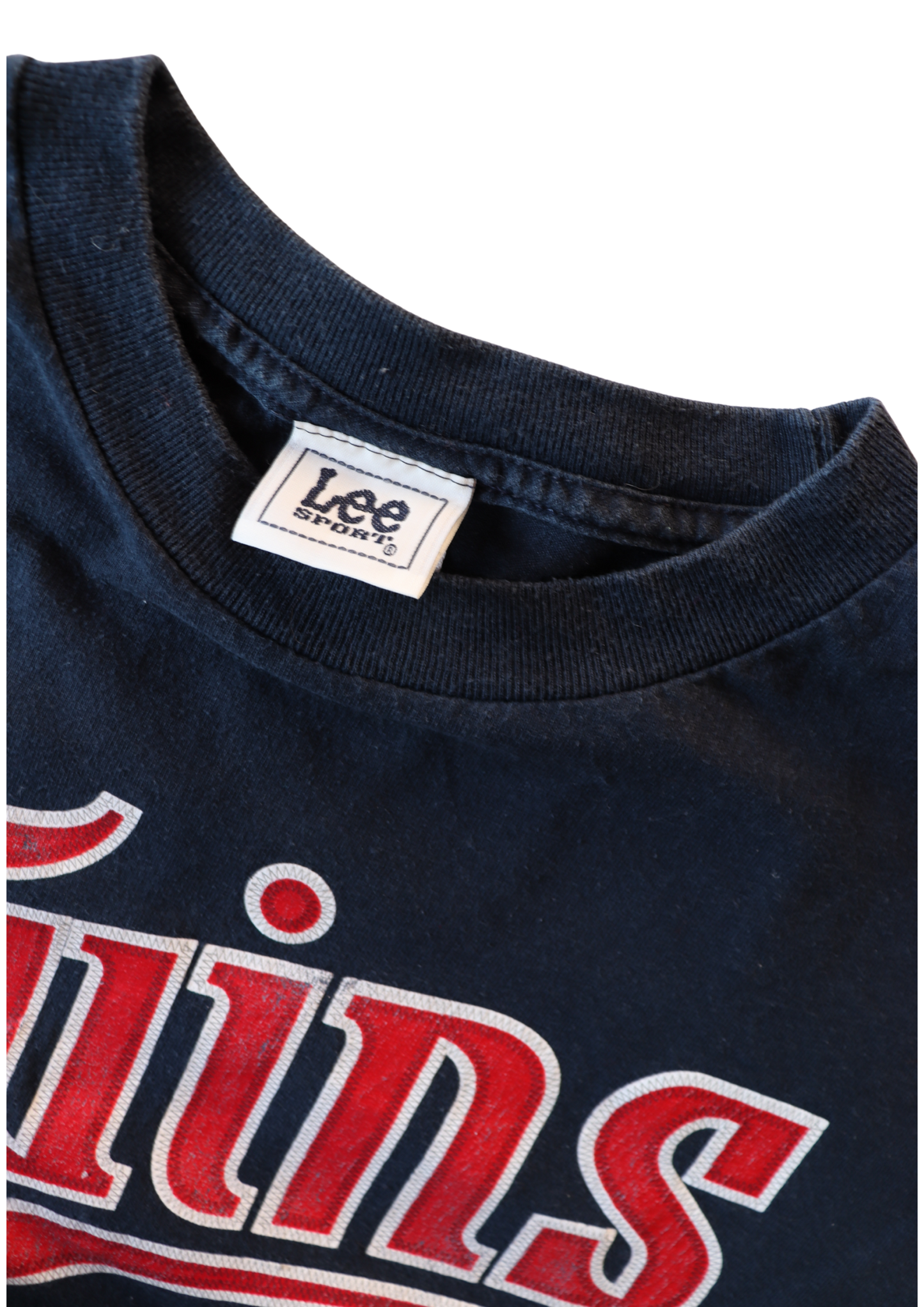 Vintage Twins 36 Navy Tee┃Size M