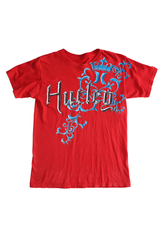 Hurley Red Tee┃Size S