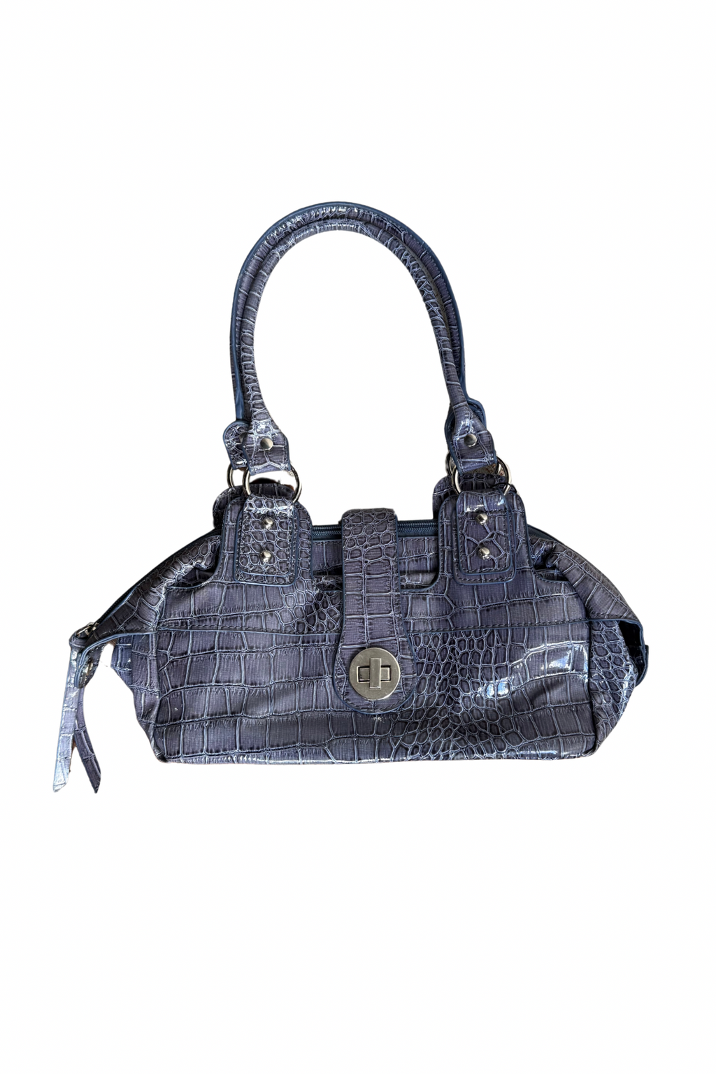 Purple Y2K Pleather Handbag