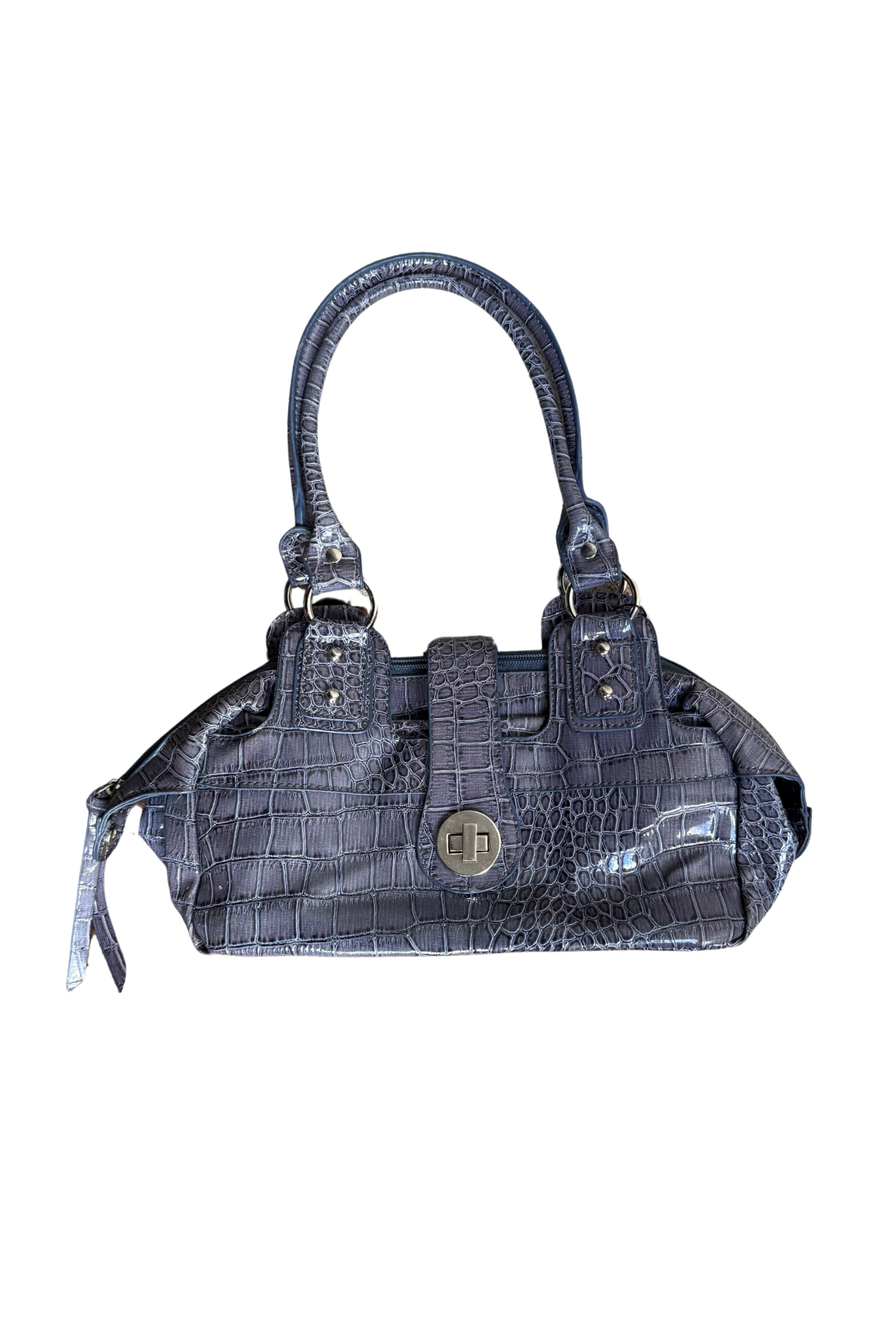 Purple Y2K Pleather Handbag