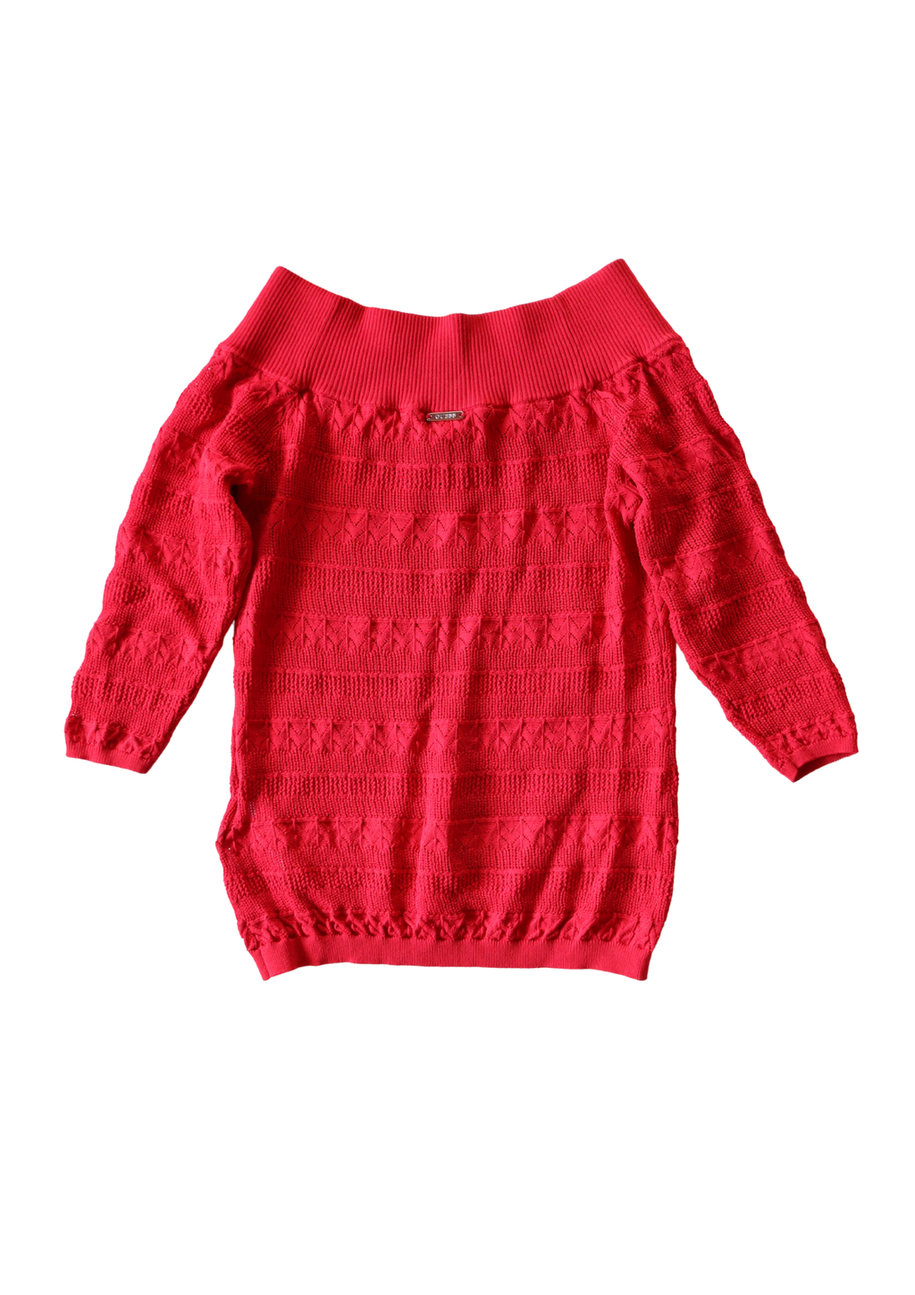 Red Guess Mesh Top┃Size 8