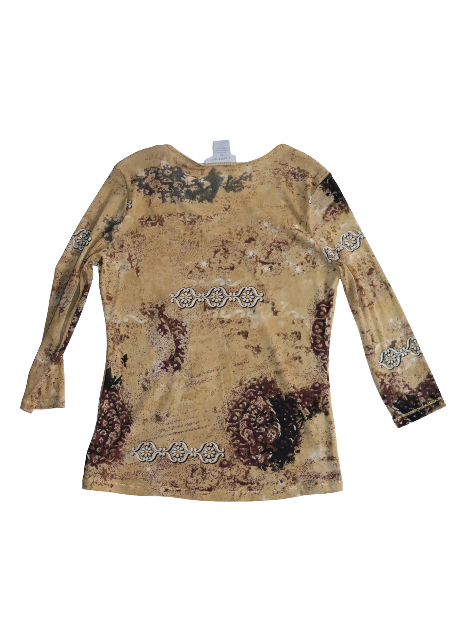 Sequin Capture Vintage Top┃Size 12