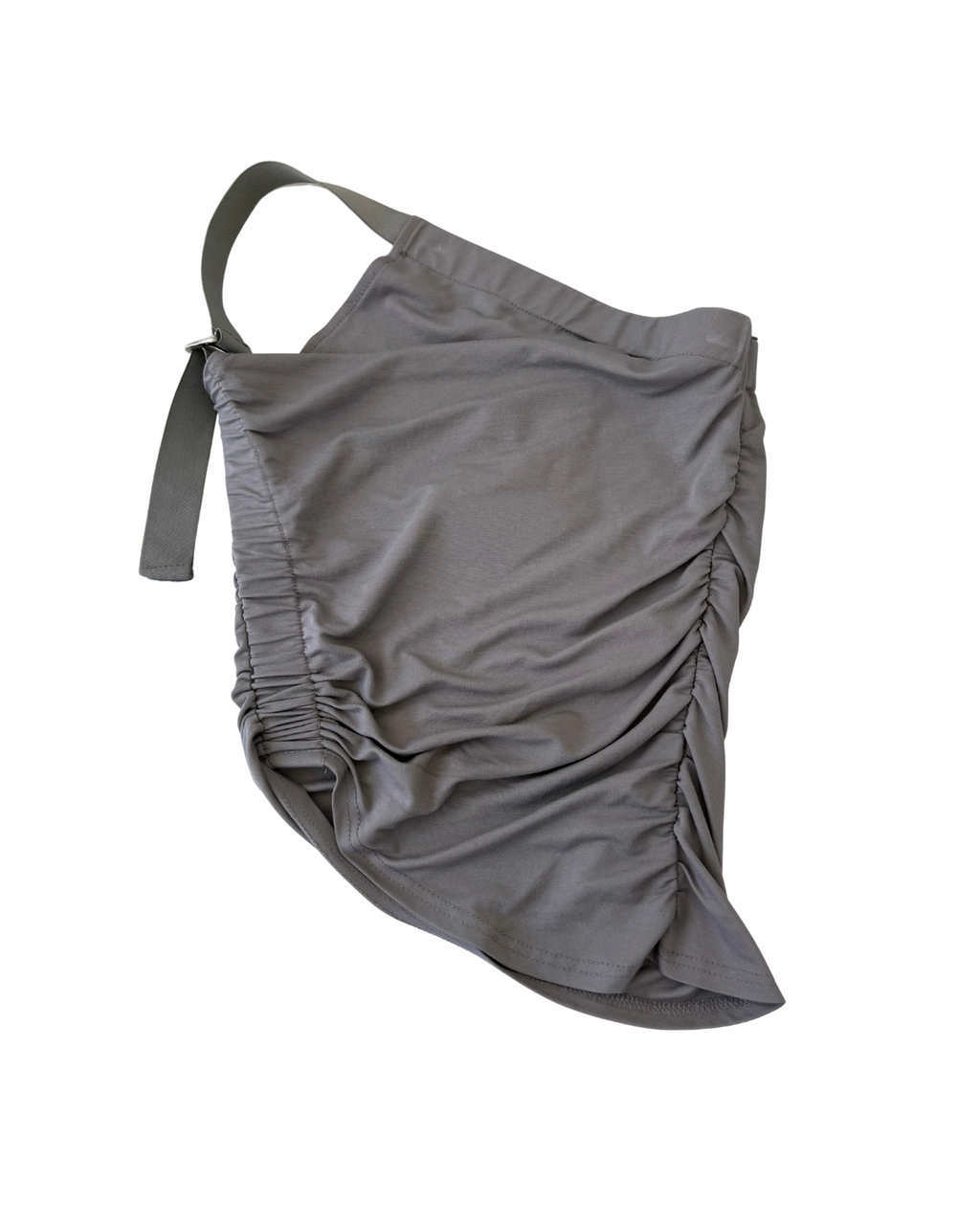 One Shoulder Grey Singlet┃Size S