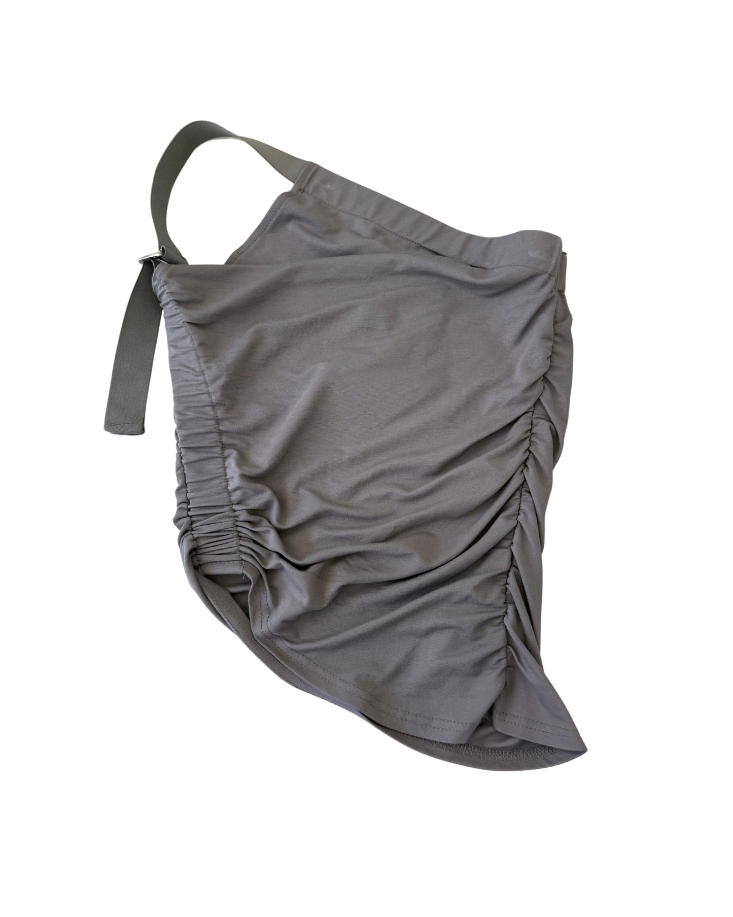 One Shoulder Grey Singlet┃Size S