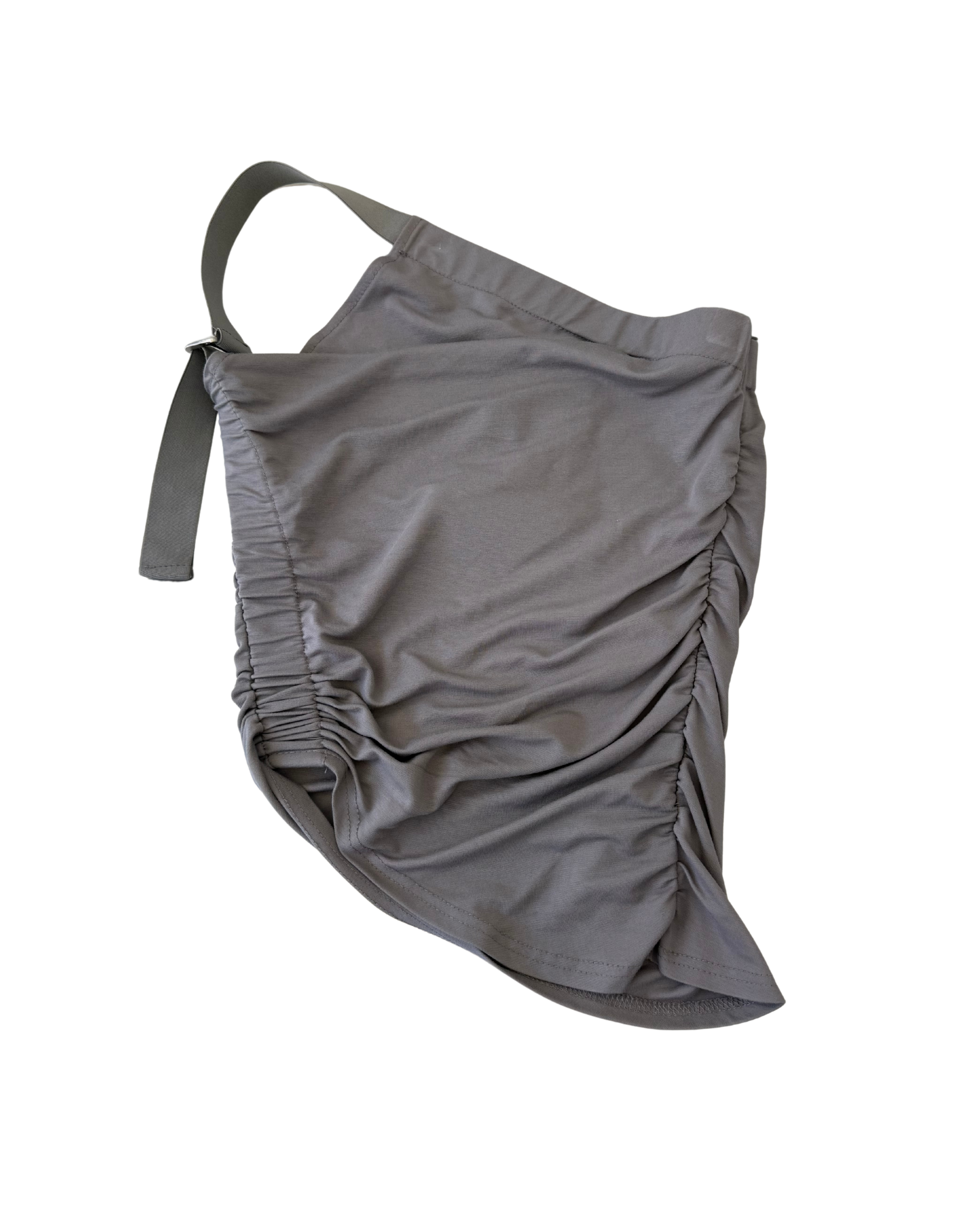 One Shoulder Grey Singlet┃Size S
