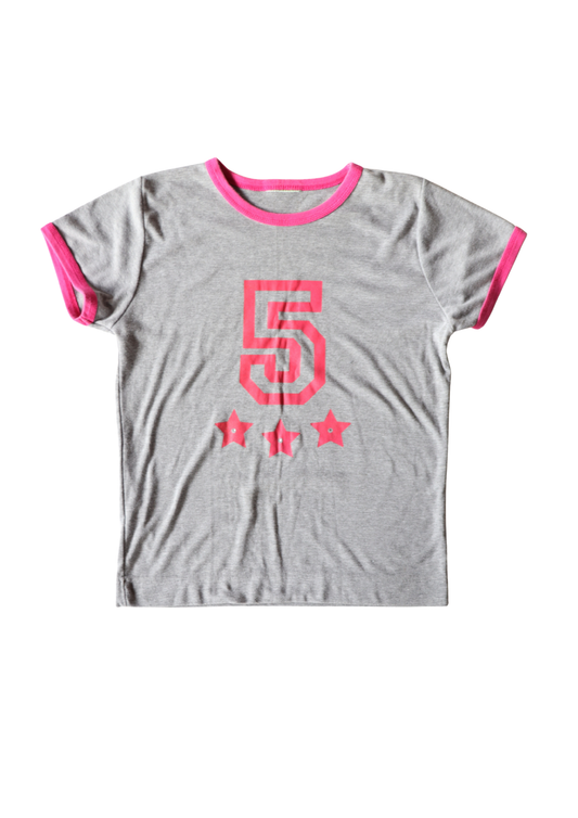 Vintage 5 Baby Tee
