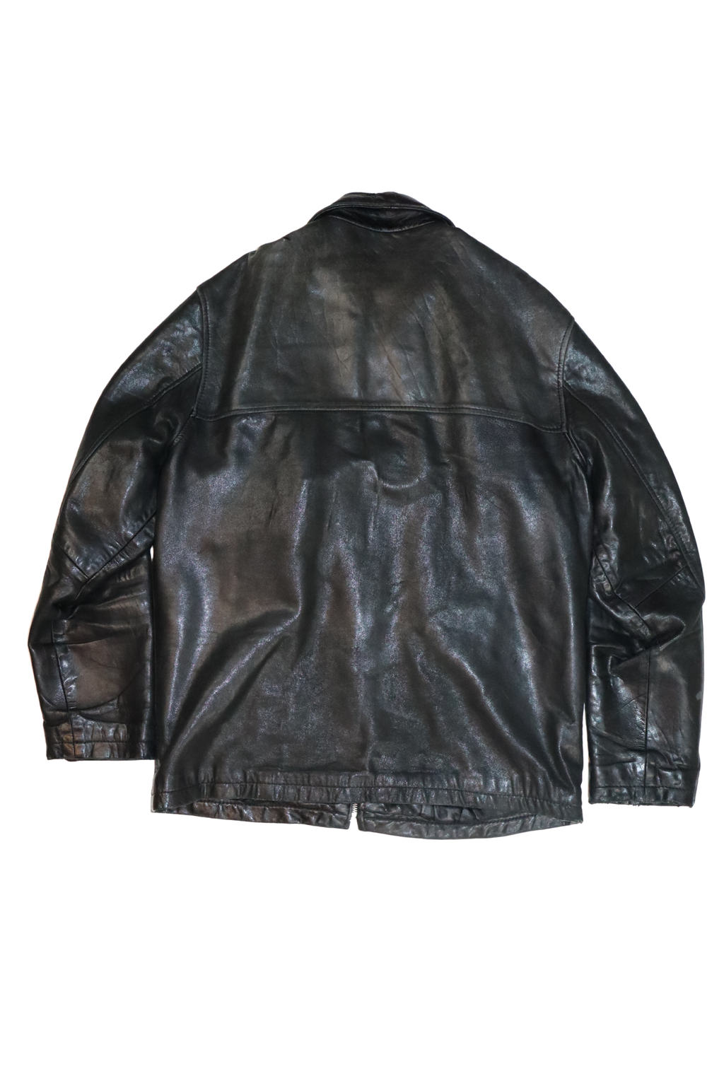 Vintage Bakers Leather Bomber┃Size L