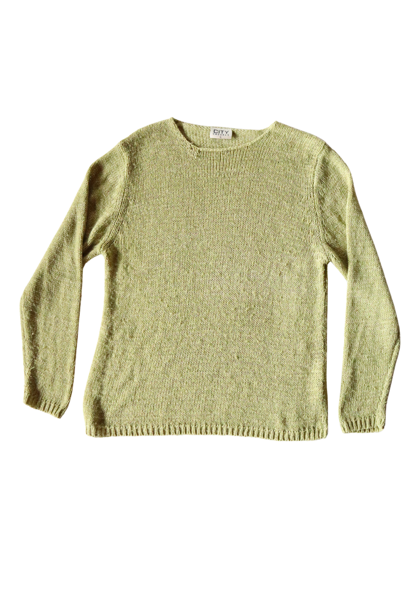 Green Knit Jumper┃Size S
