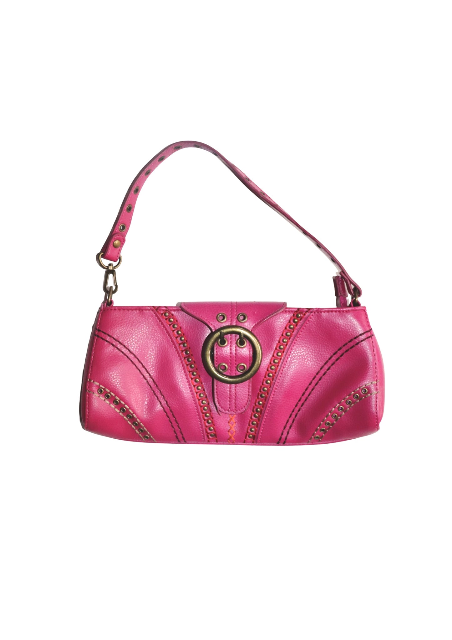 Pink Buckle Mini Bag