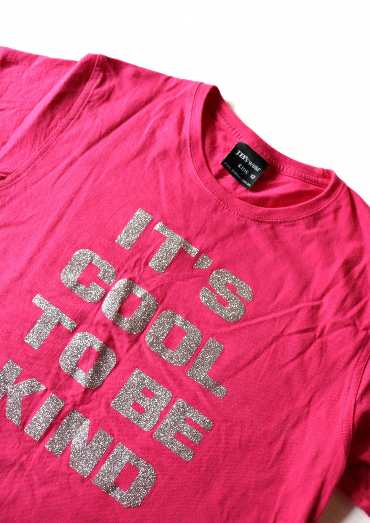 It's Cool To Be Kind Pink Tee