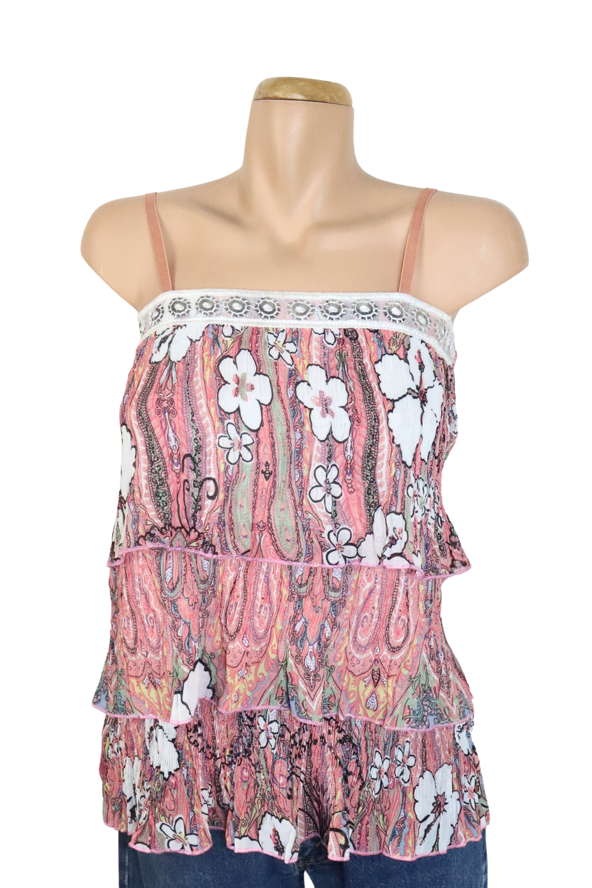 Layered Floral Top