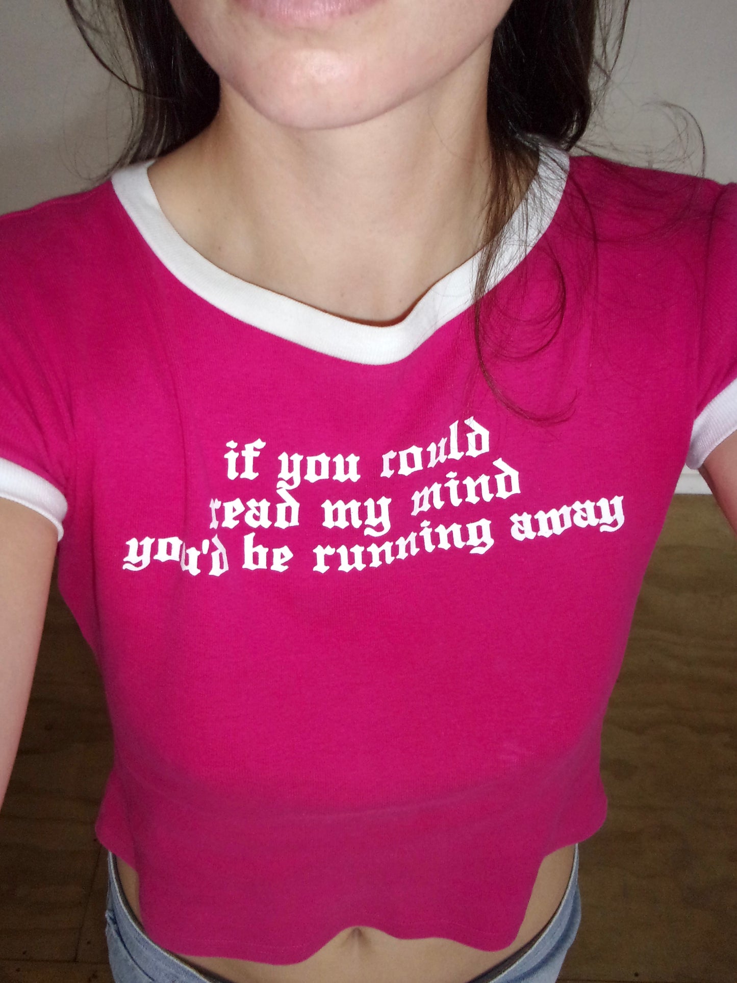 Y2K If You Could Read My Mind Tee┃Size S