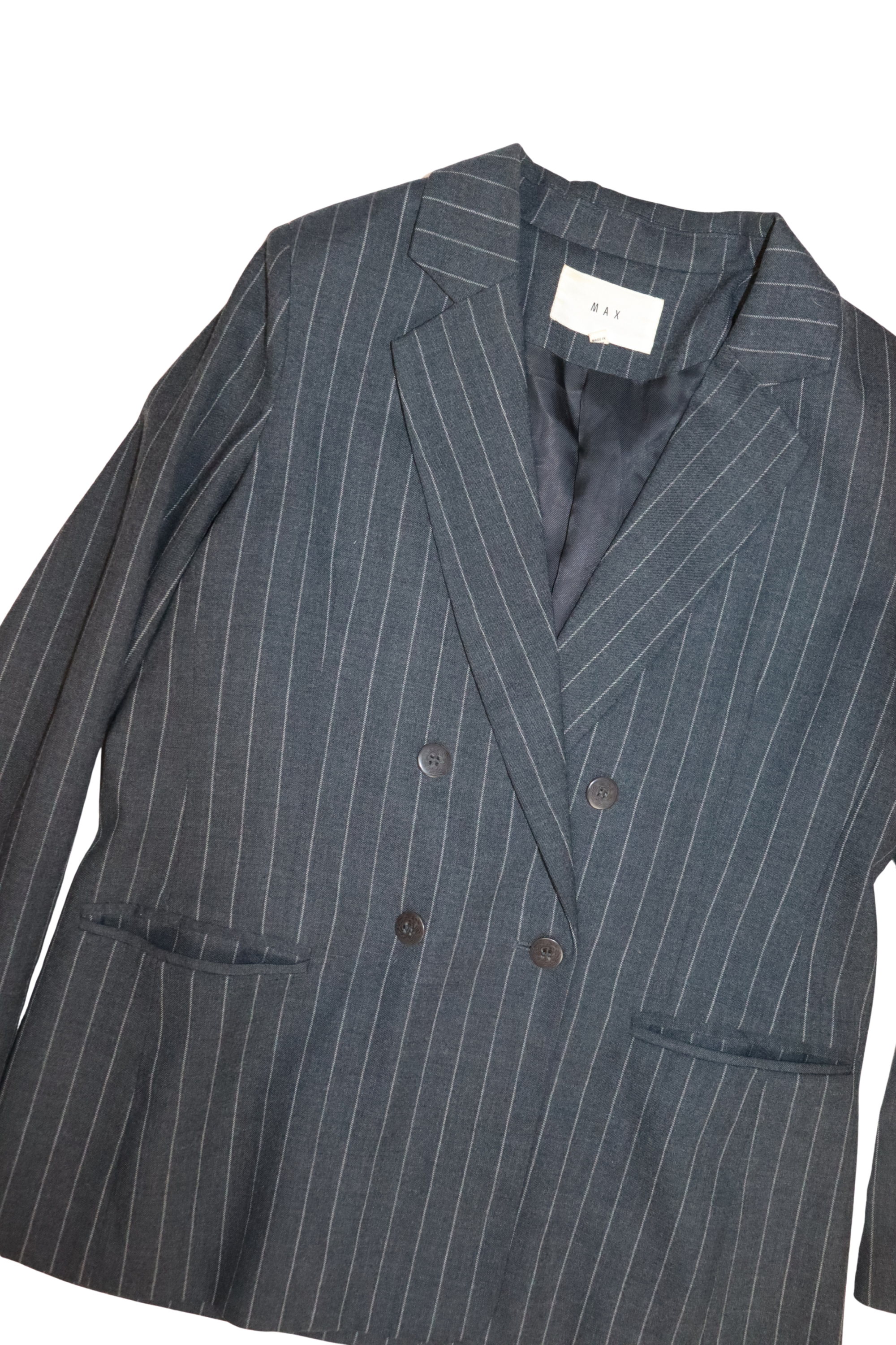 Max Pinstriped Blazer┃Size 10