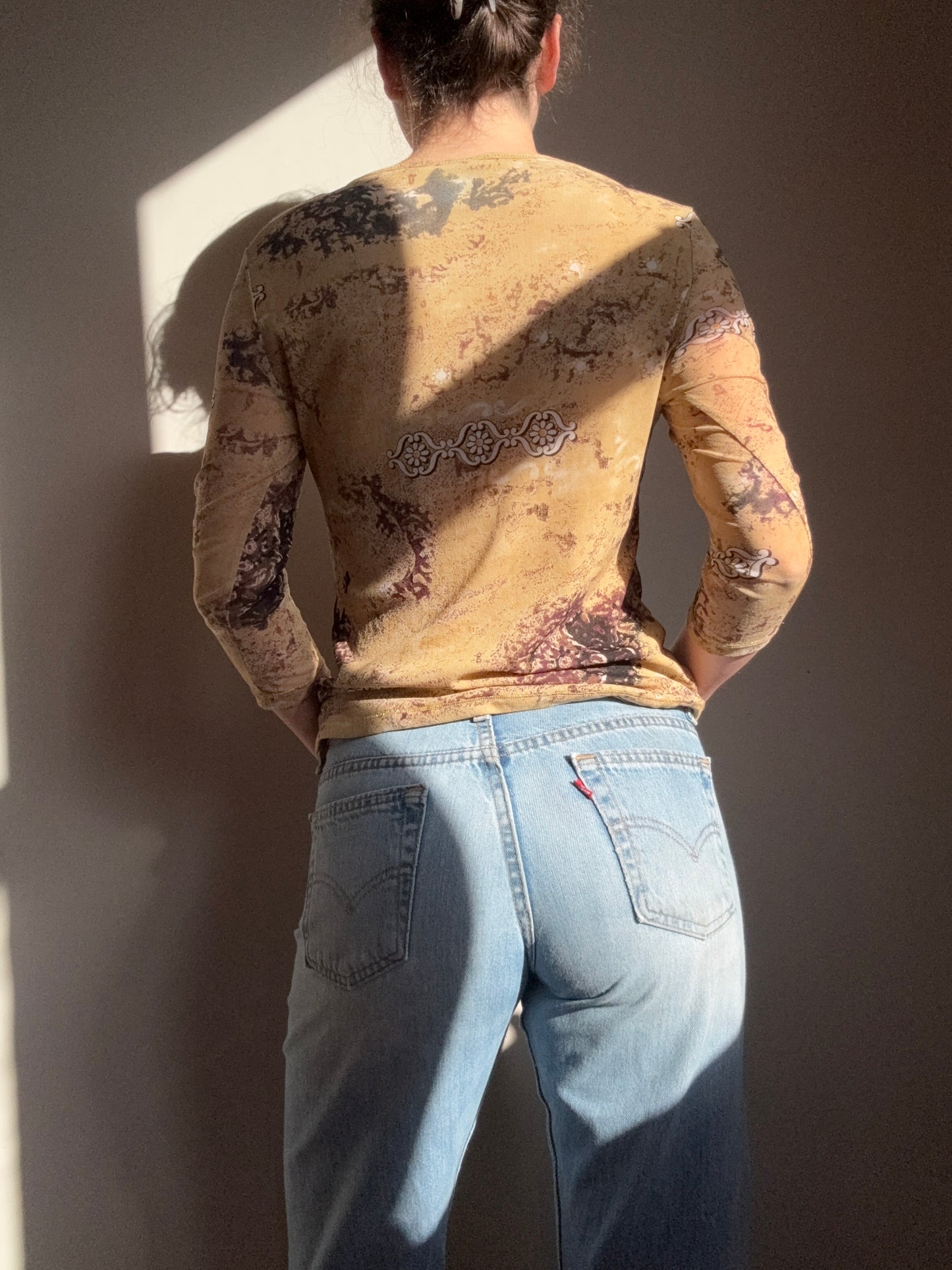 Sequin Capture Vintage Top┃Size 12