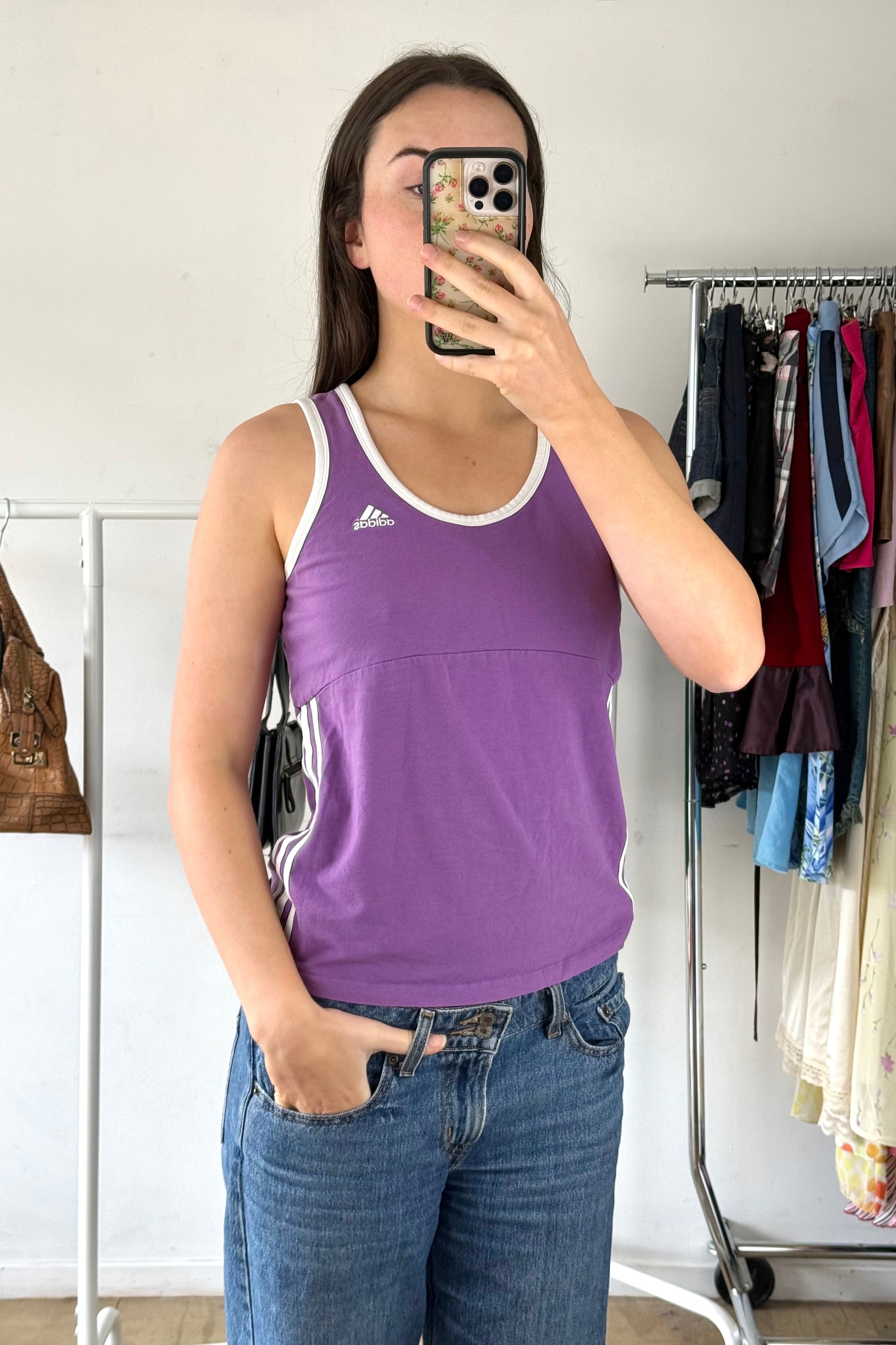 Vintage Purple Adidas Tank┃Size 12