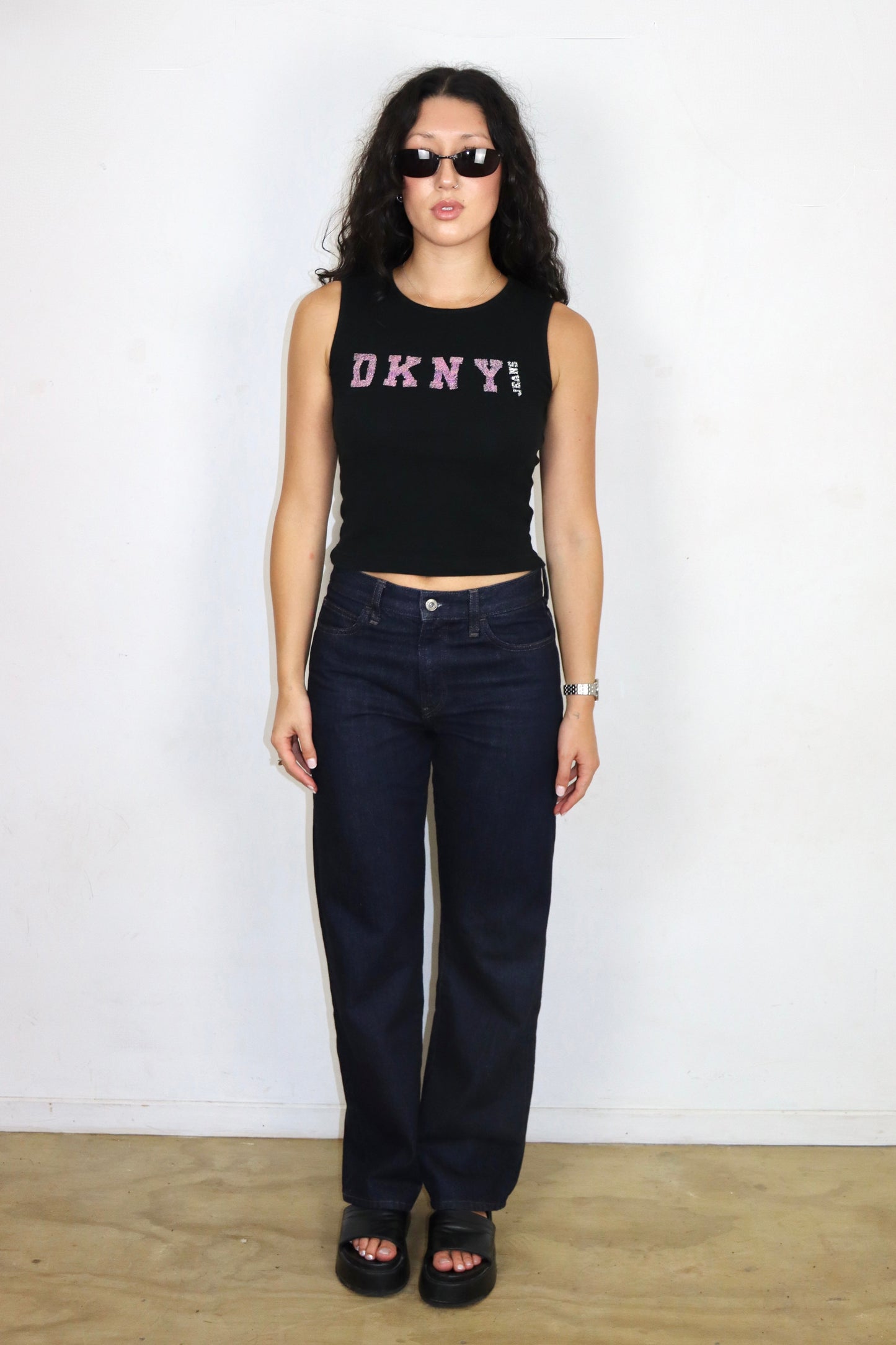 DKNY Beaded Tank
