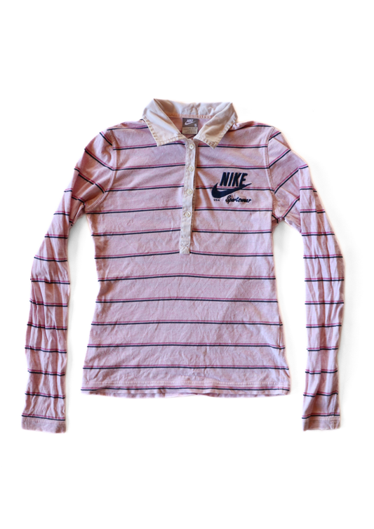 Pink Nike Polo┃Size S