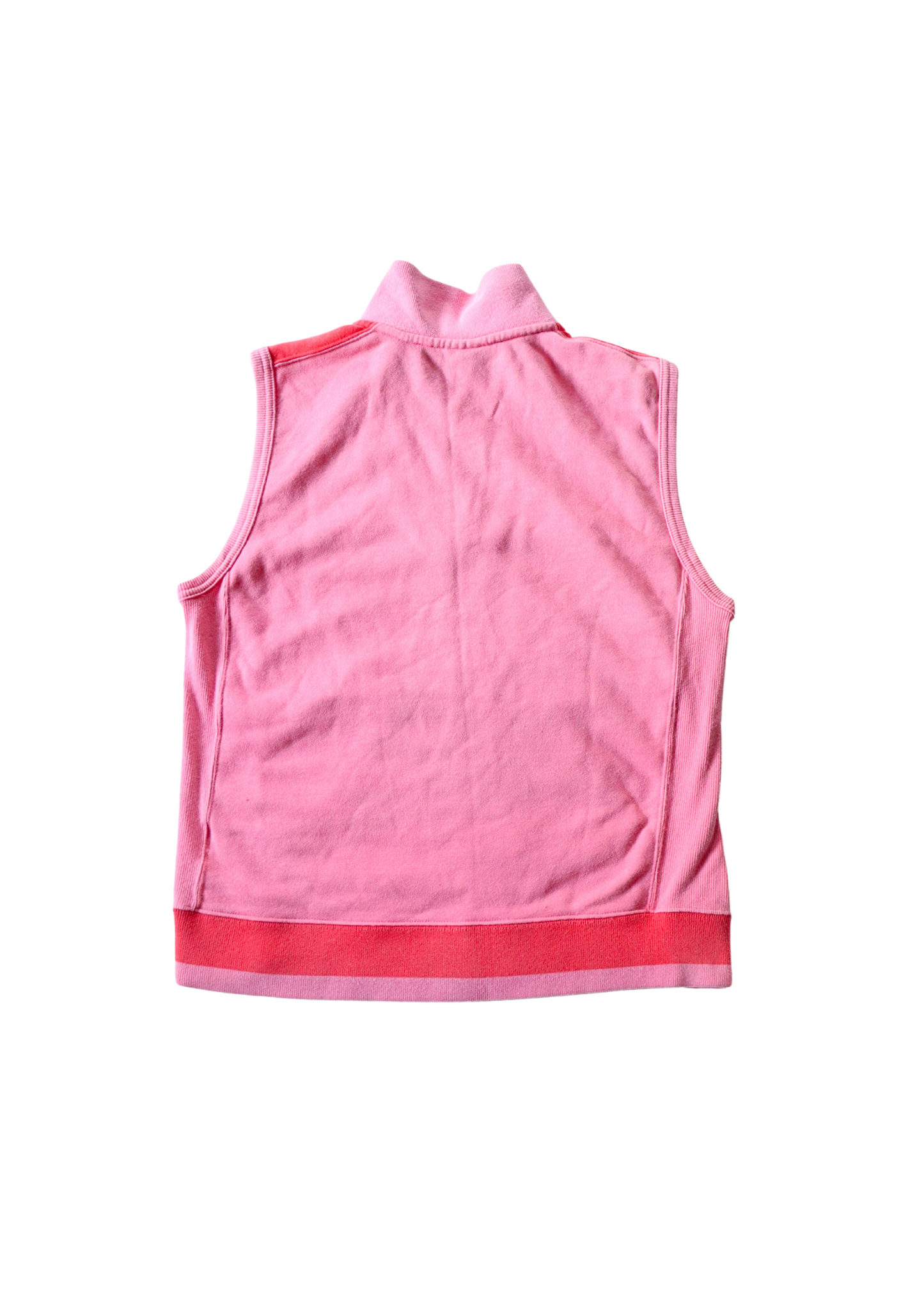 Pink Nike Zip-up Vest | Size M