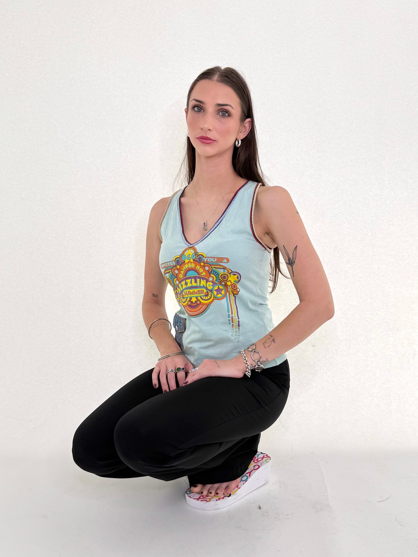 D&G Sizzling Summer Tank┃Size XS