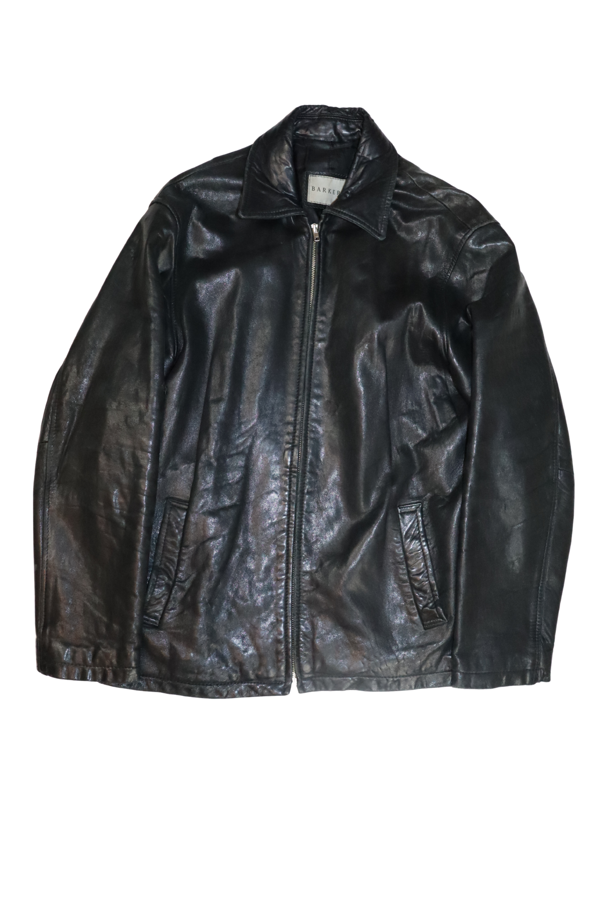 Vintage Bakers Leather Bomber┃Size L