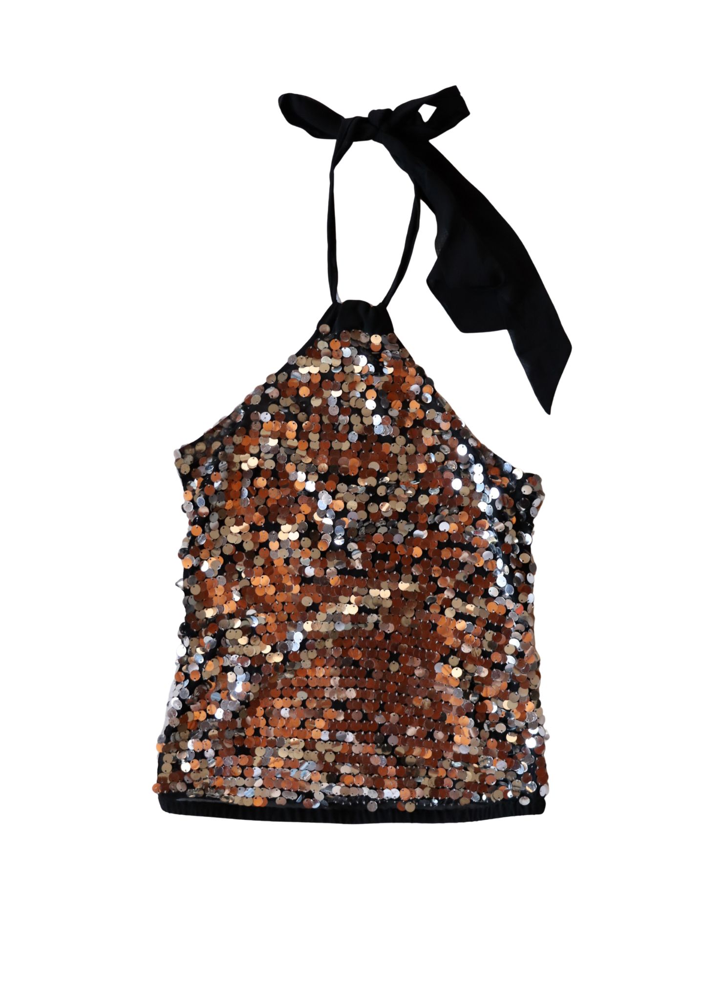Sequin Halter Top┃Size 8