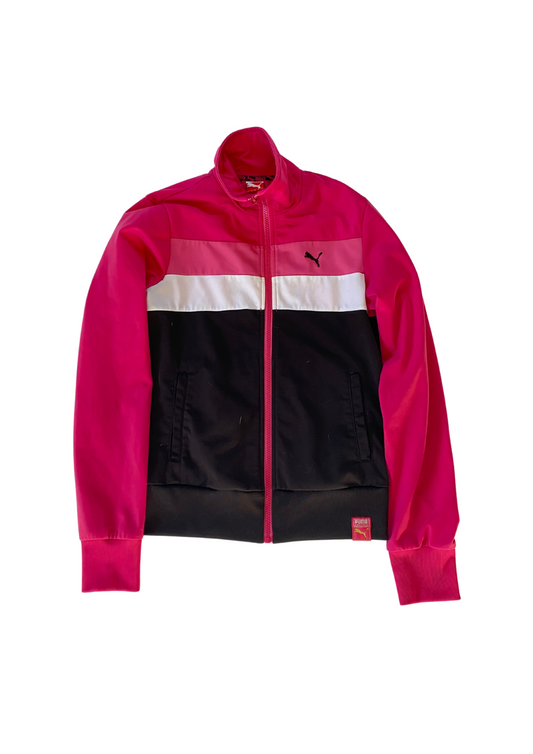 Vintage Pink Zip-up Jacket | Size S