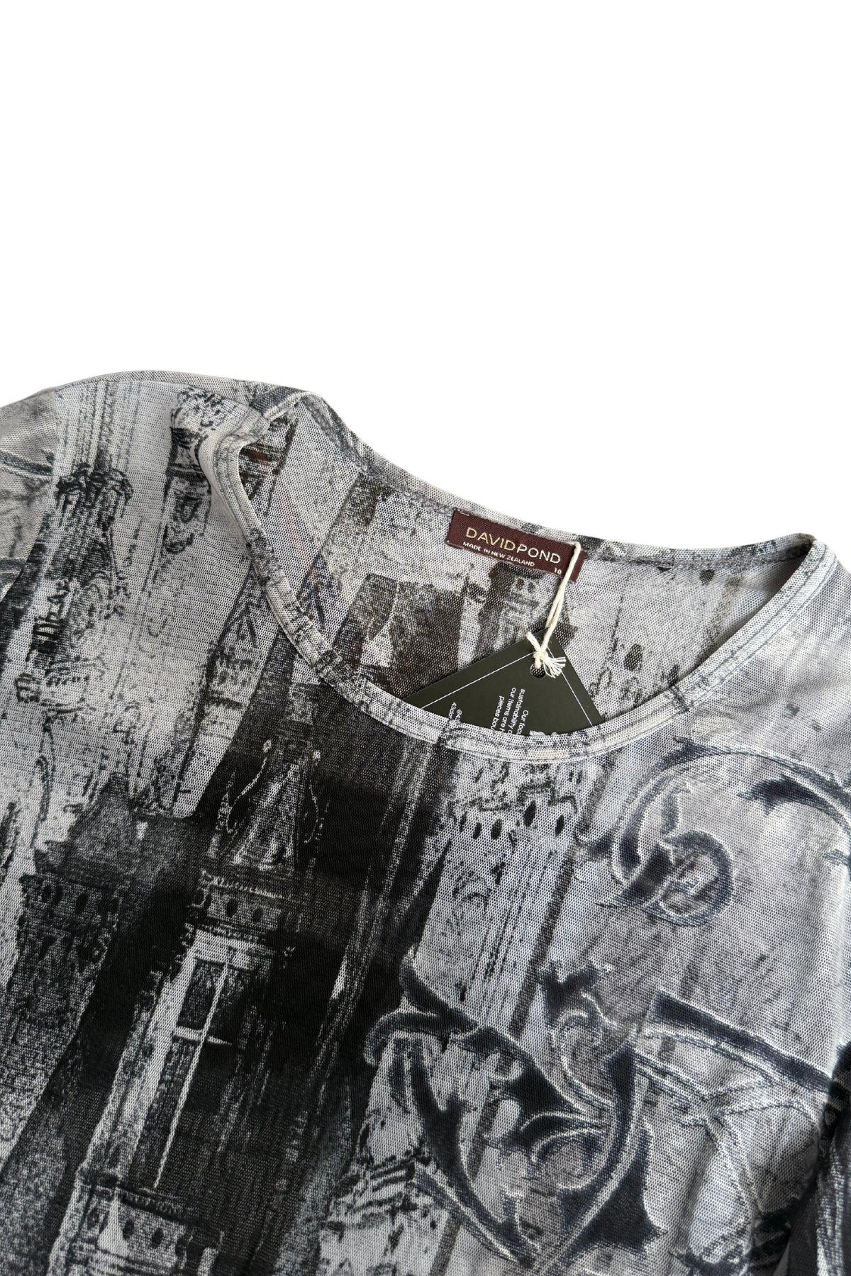 Graphic Mesh Longsleeve┃Size 10