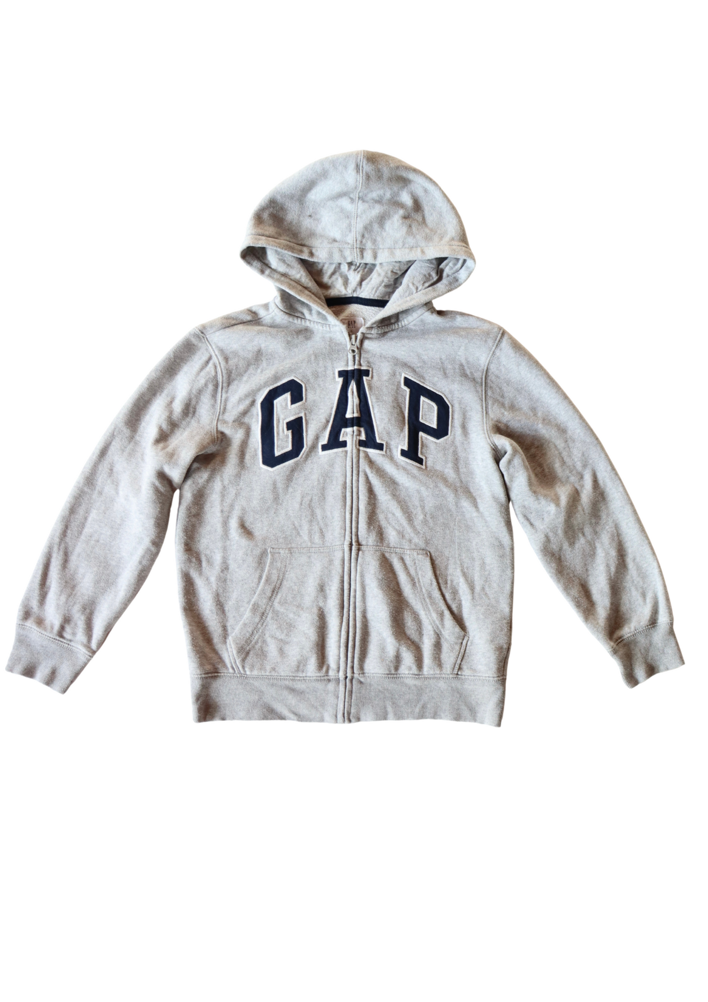Grey Gap Zip-up Hoodie
