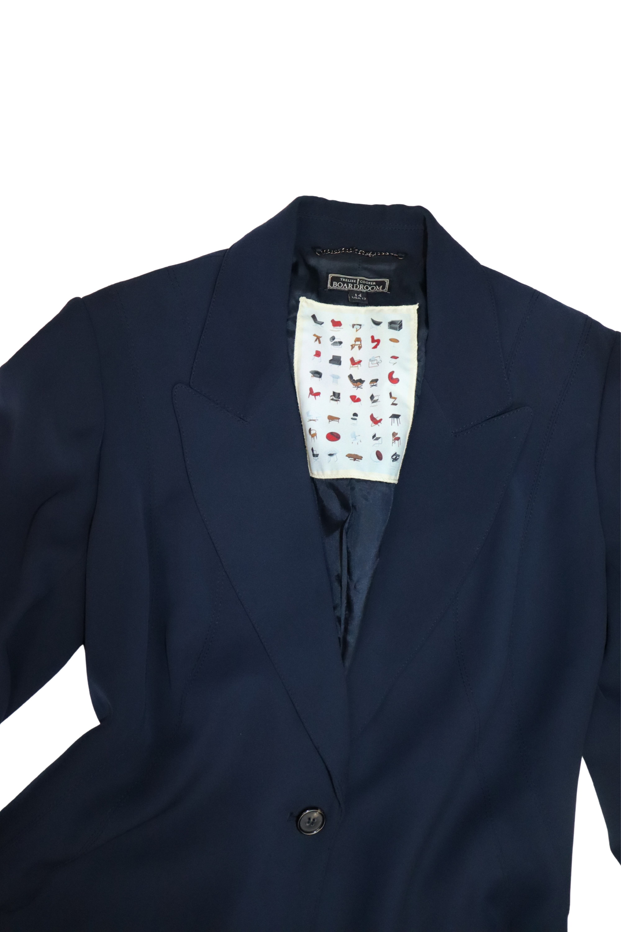 Navy Trelise Cooper Blazer┃Size 14