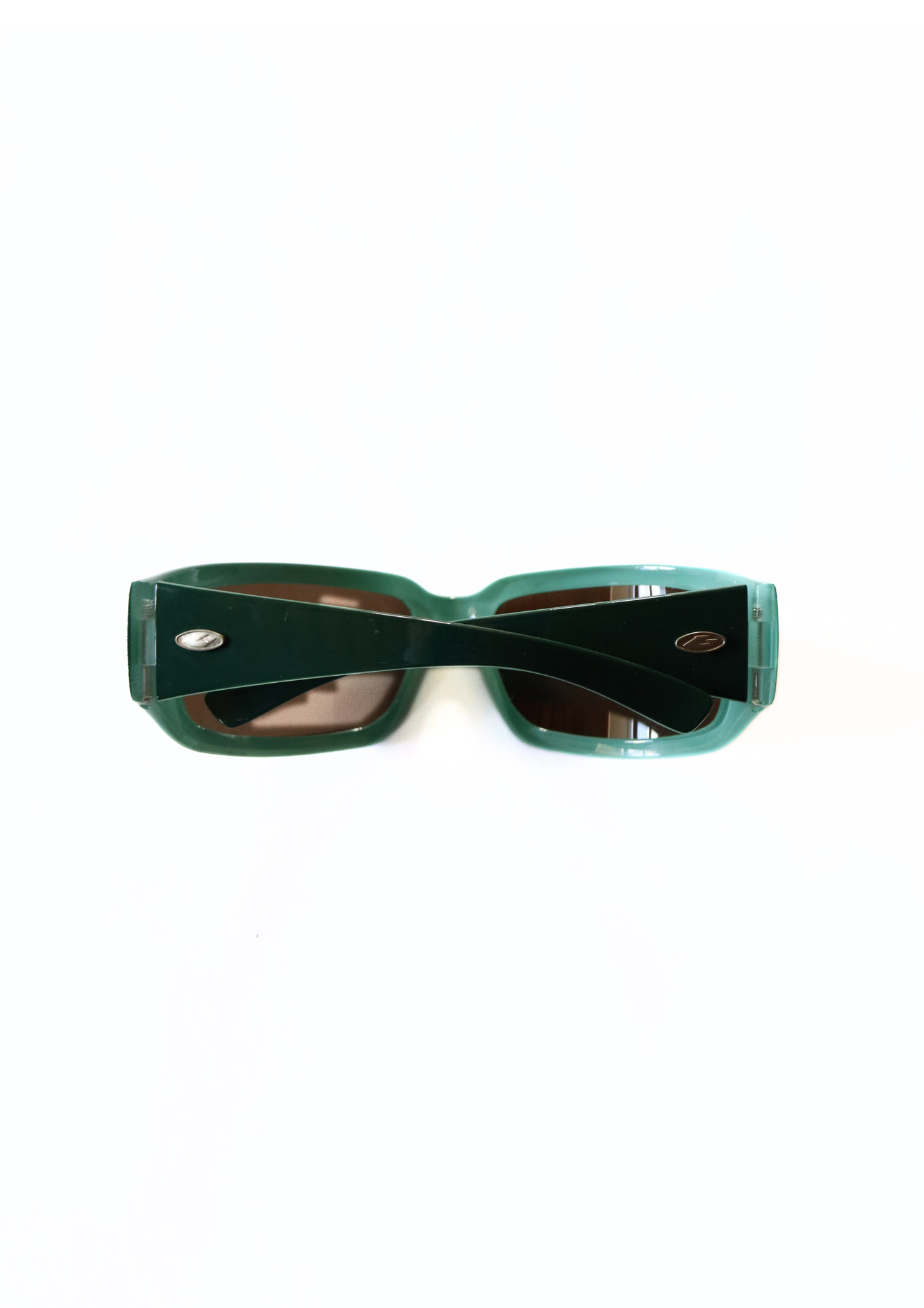 Green Wrap Around Sunglasses