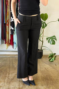 Y2K Black Low Rise Pants┃Size 8