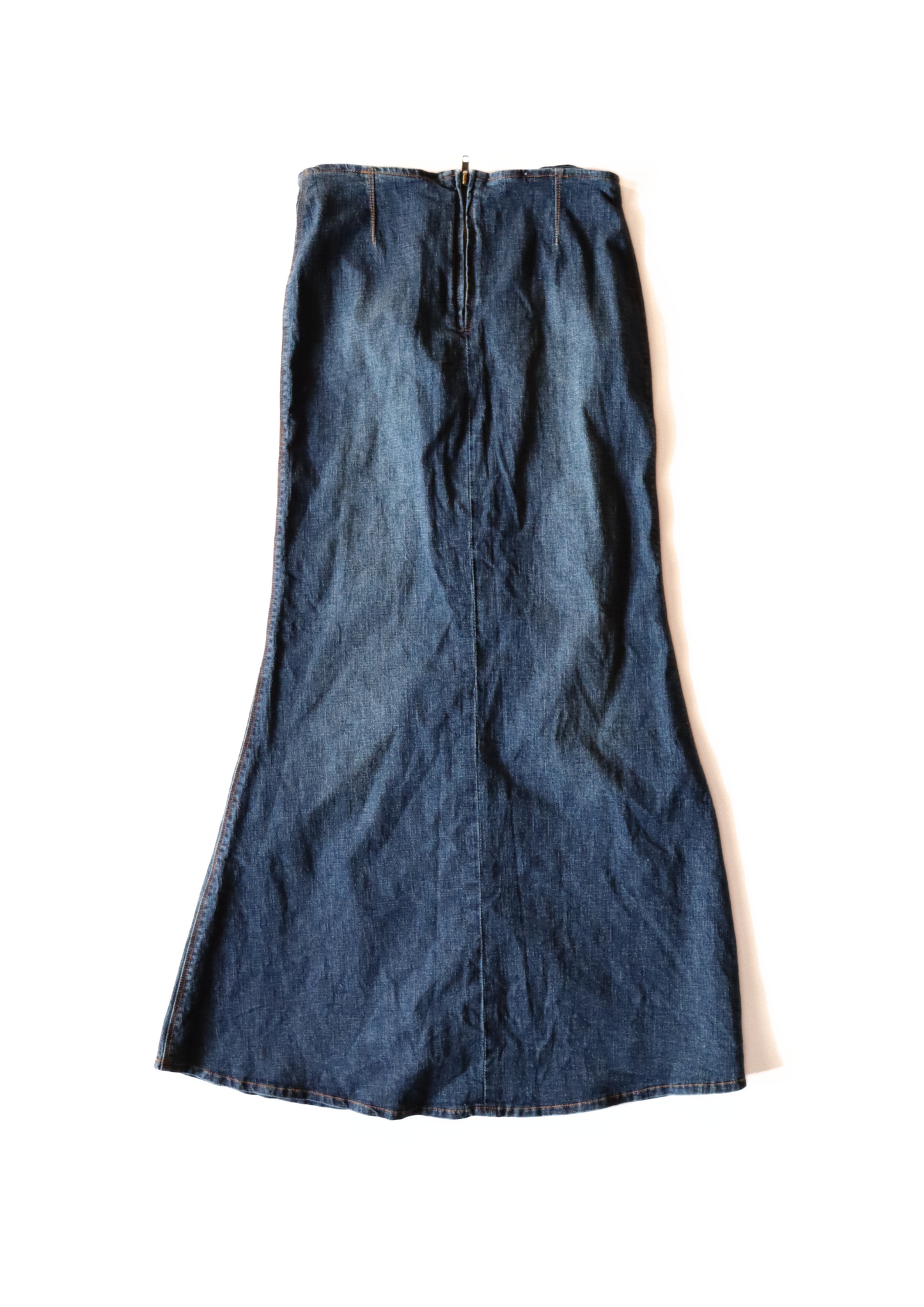 Vintage Bebe Denim Maxi Skirt┃Size 8