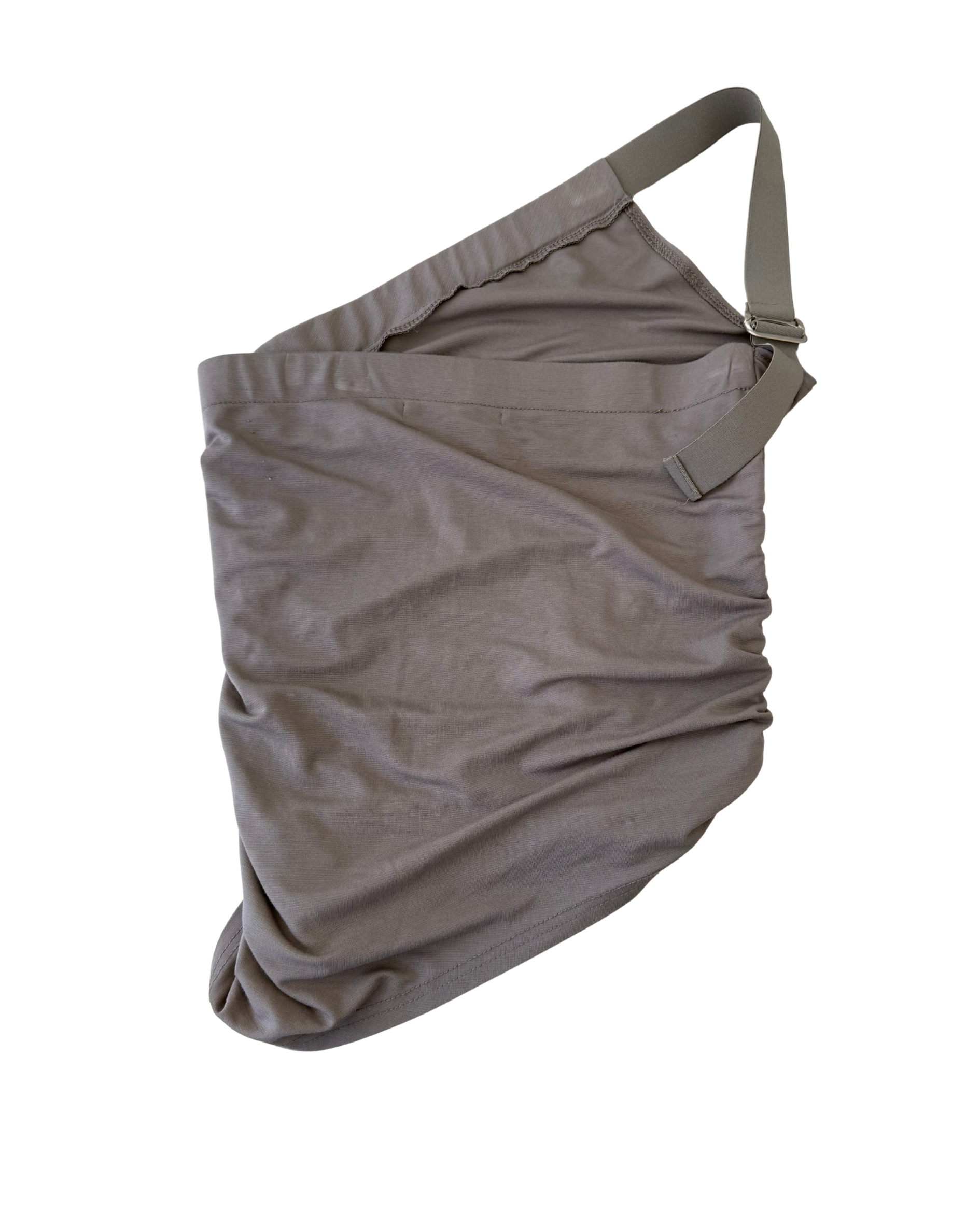 One Shoulder Grey Singlet┃Size S