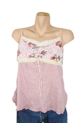 Pink Floral Singlet