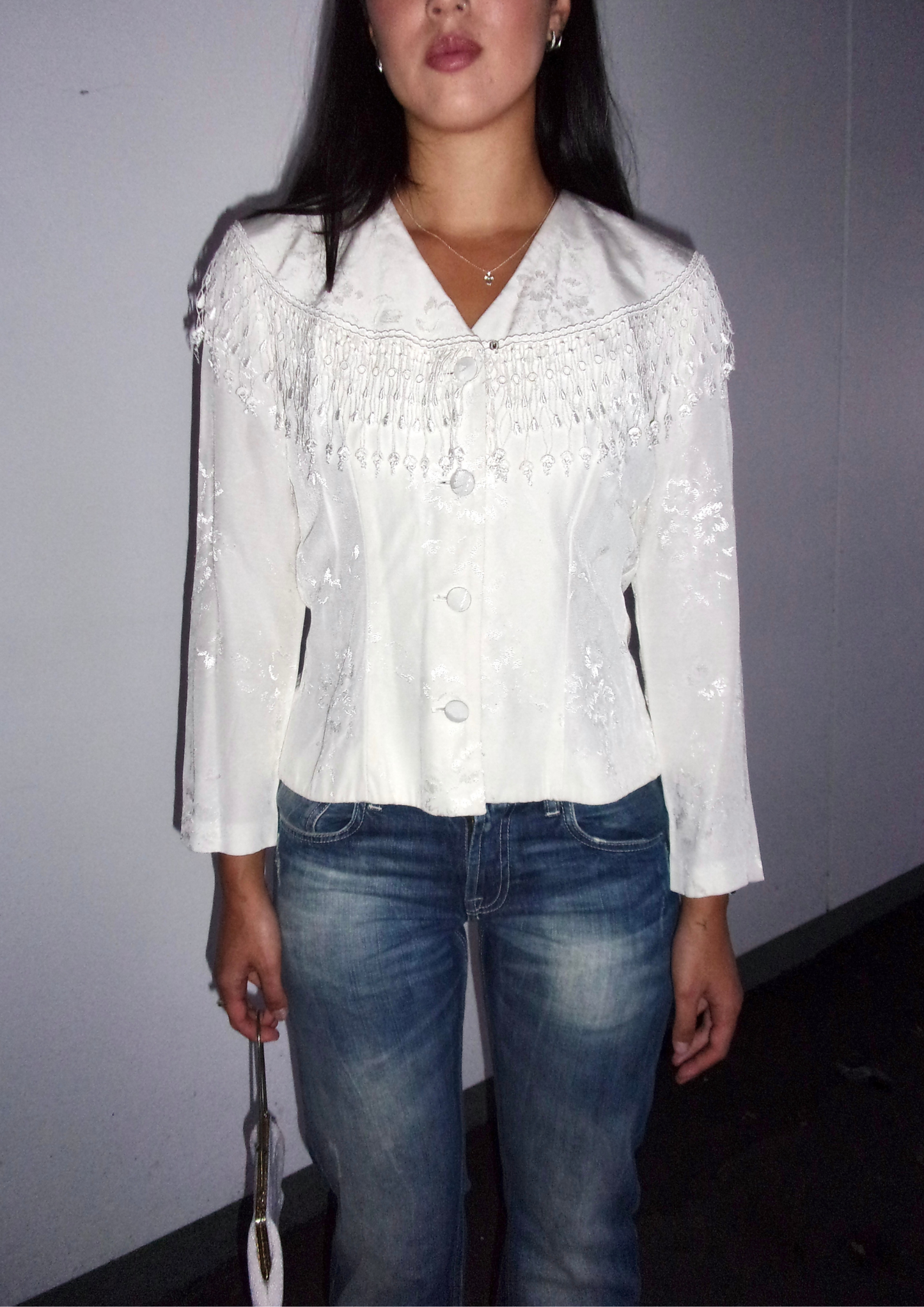 Vintage White Shirt┃Size 6