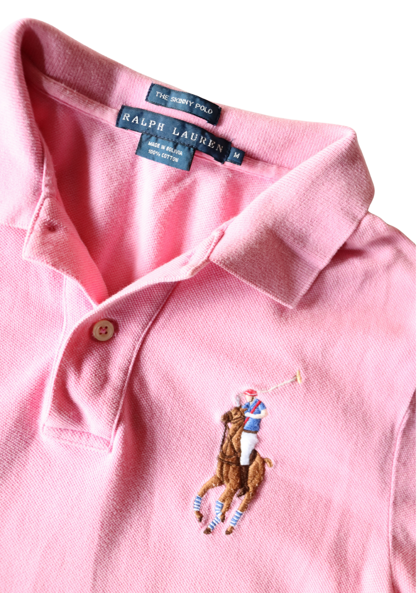 Pink Ralph Lauren Polo┃Size M