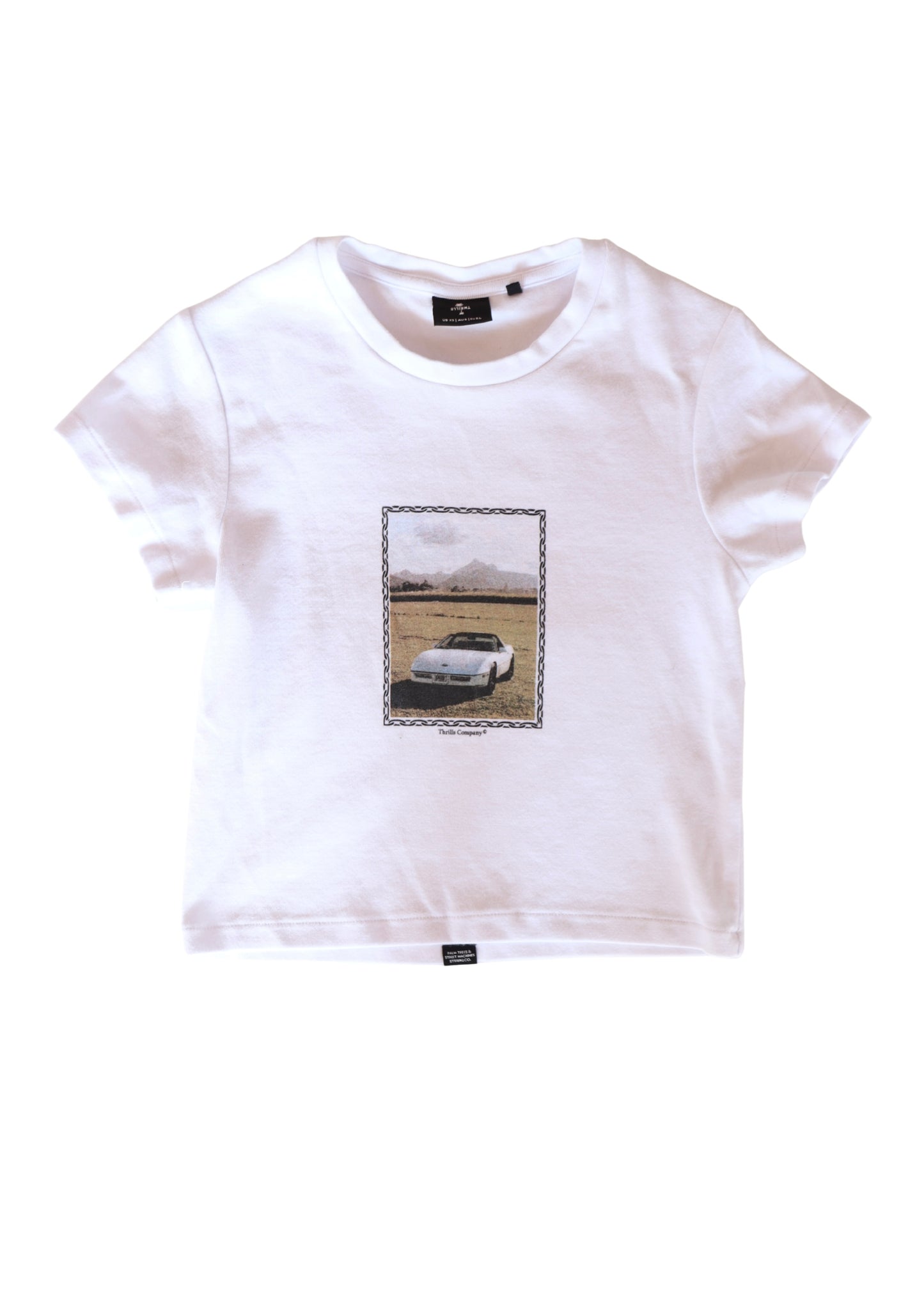 Thrills Car Crop Top┃Size XS