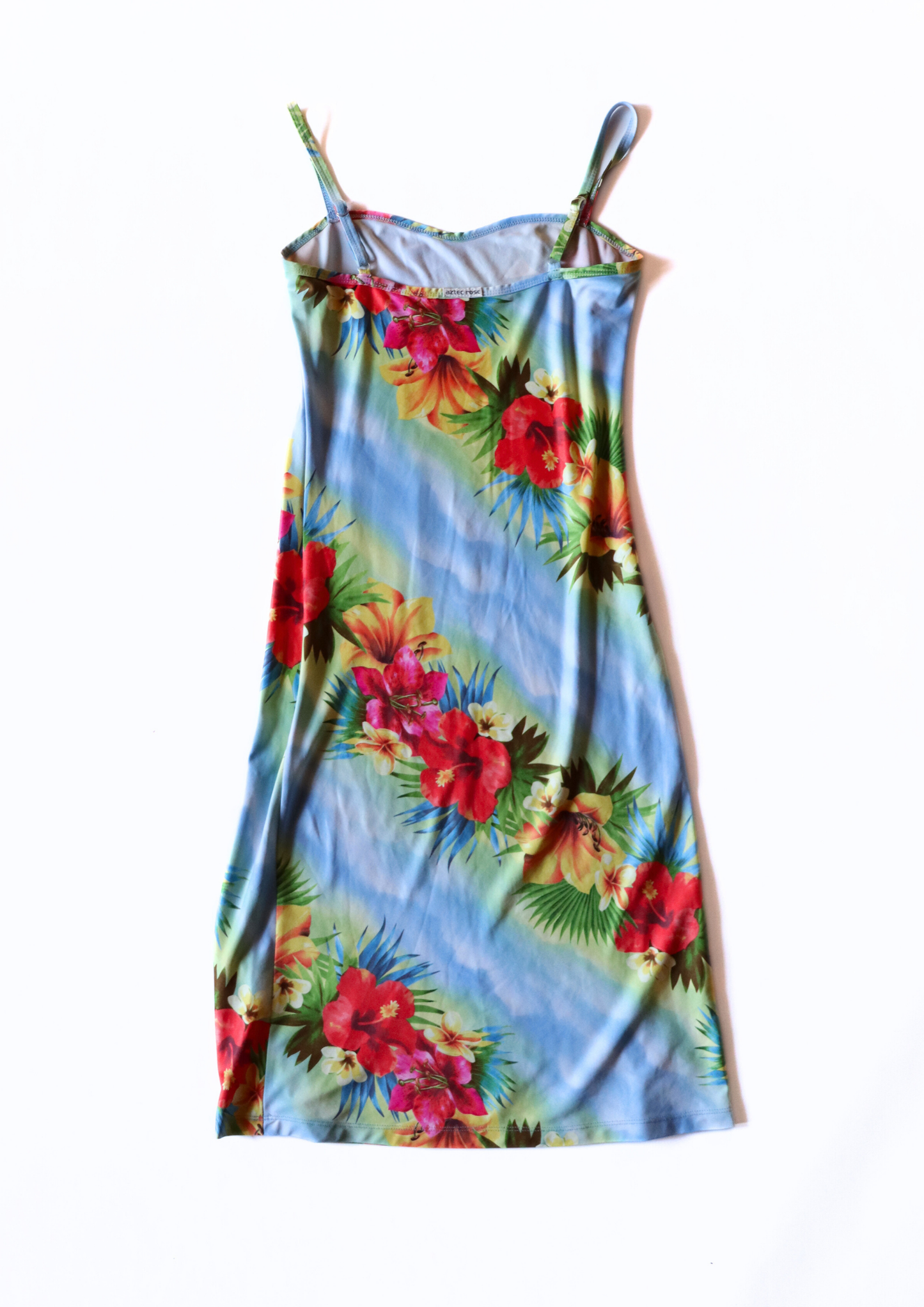 Vintage Summer Floral Midi Dress┃Size 8