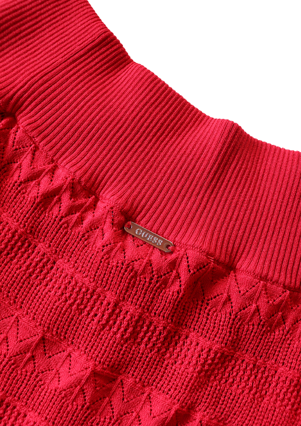 Red Guess Mesh Top┃Size 8