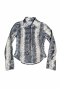 Vintage Snakeskin Shirt┃Size M
