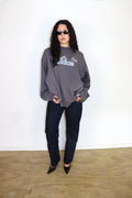 Vintage Grey Adidas Crew┃Size XL