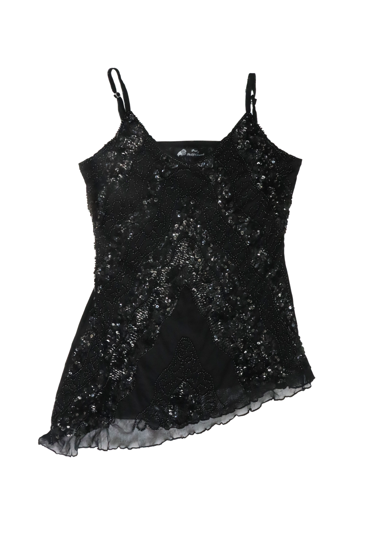 90s Vintage Beaded Singlet