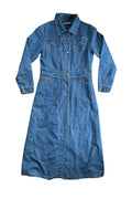 Y2K Denim Trench┃Size M