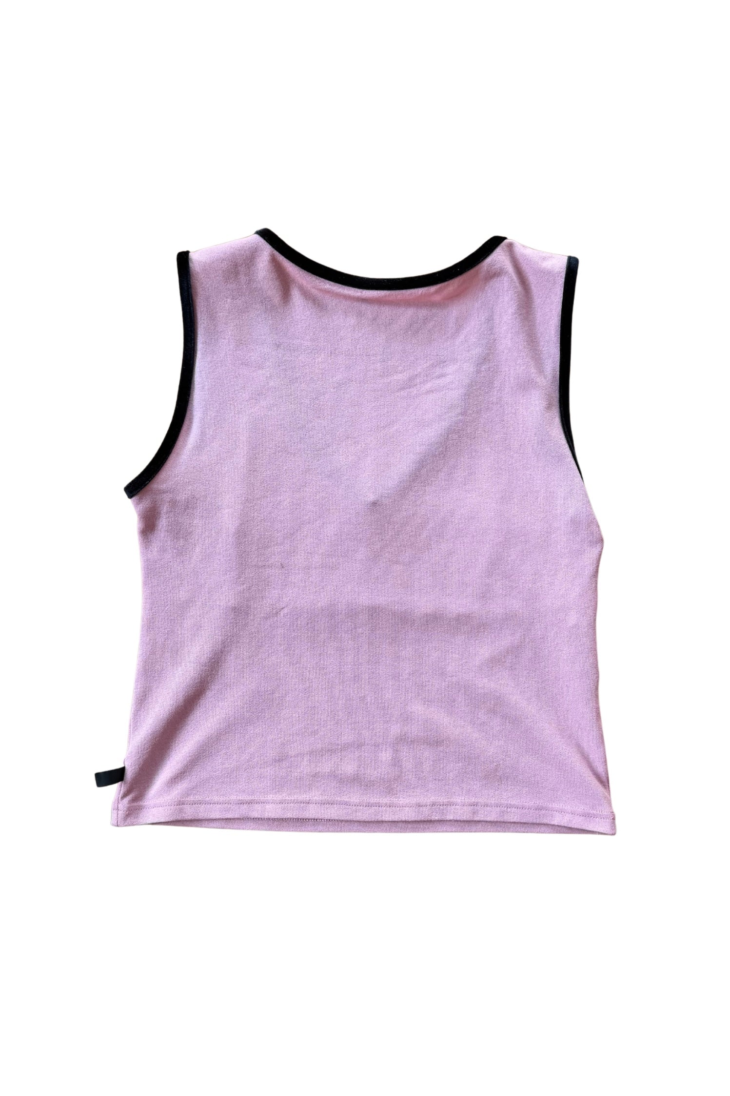 Vintage Pink V Neck Top┃Size M