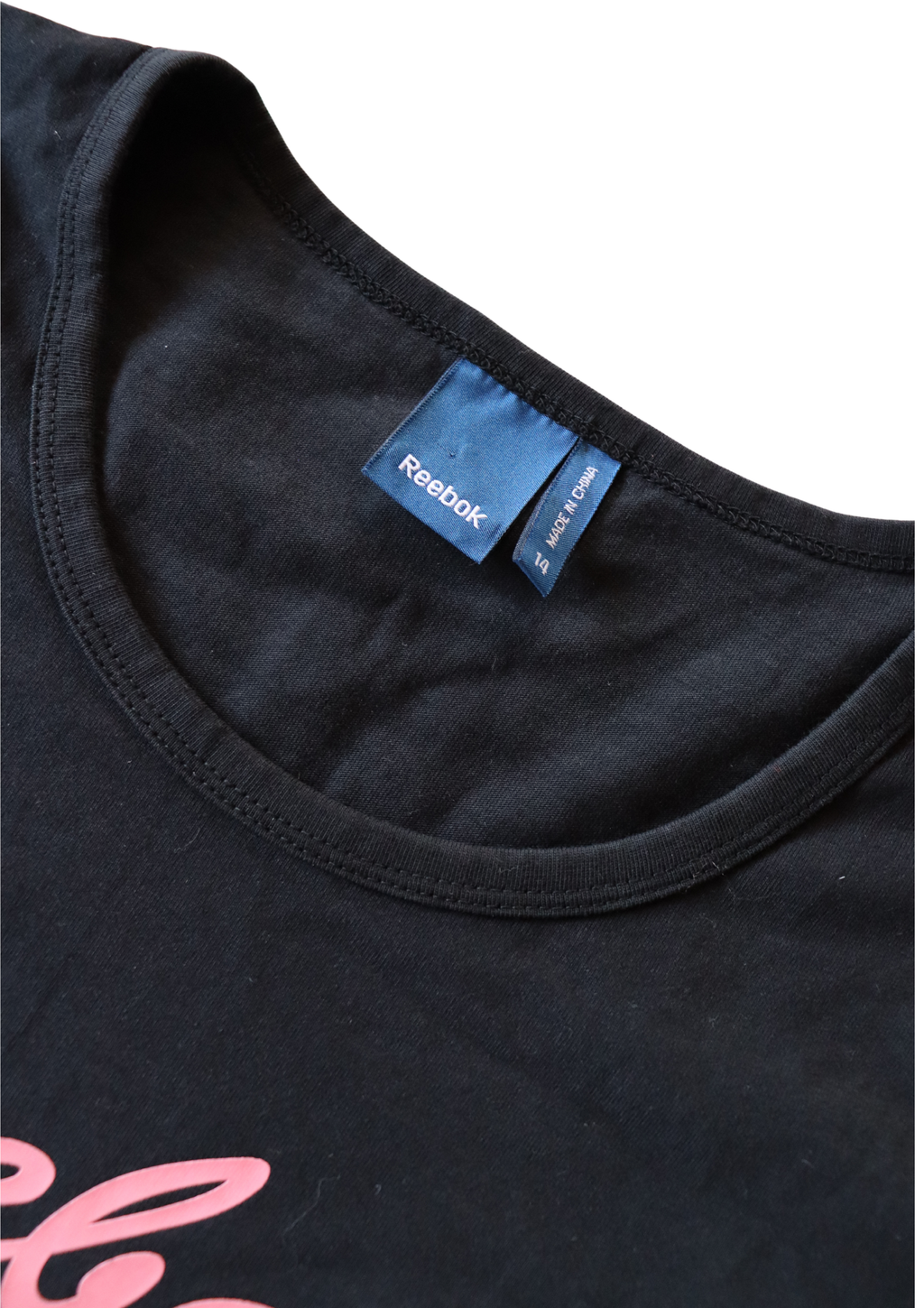 Black Reebok Baby Tee┃Size 14