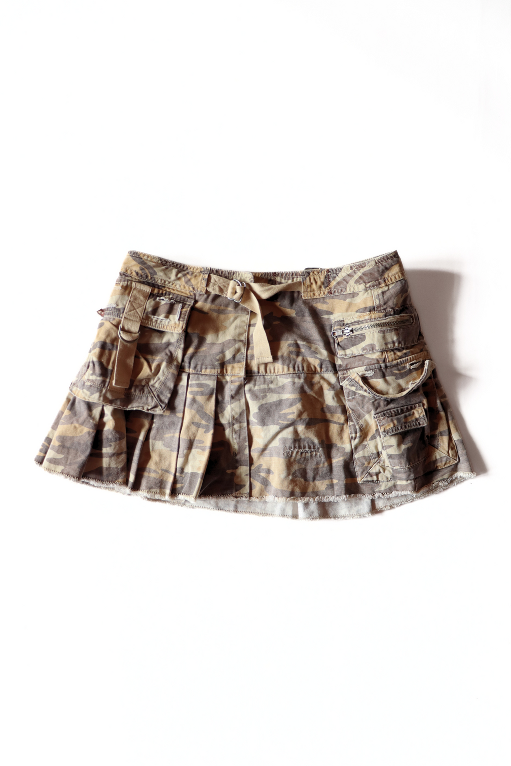 Y2K Camo Mini Skirt