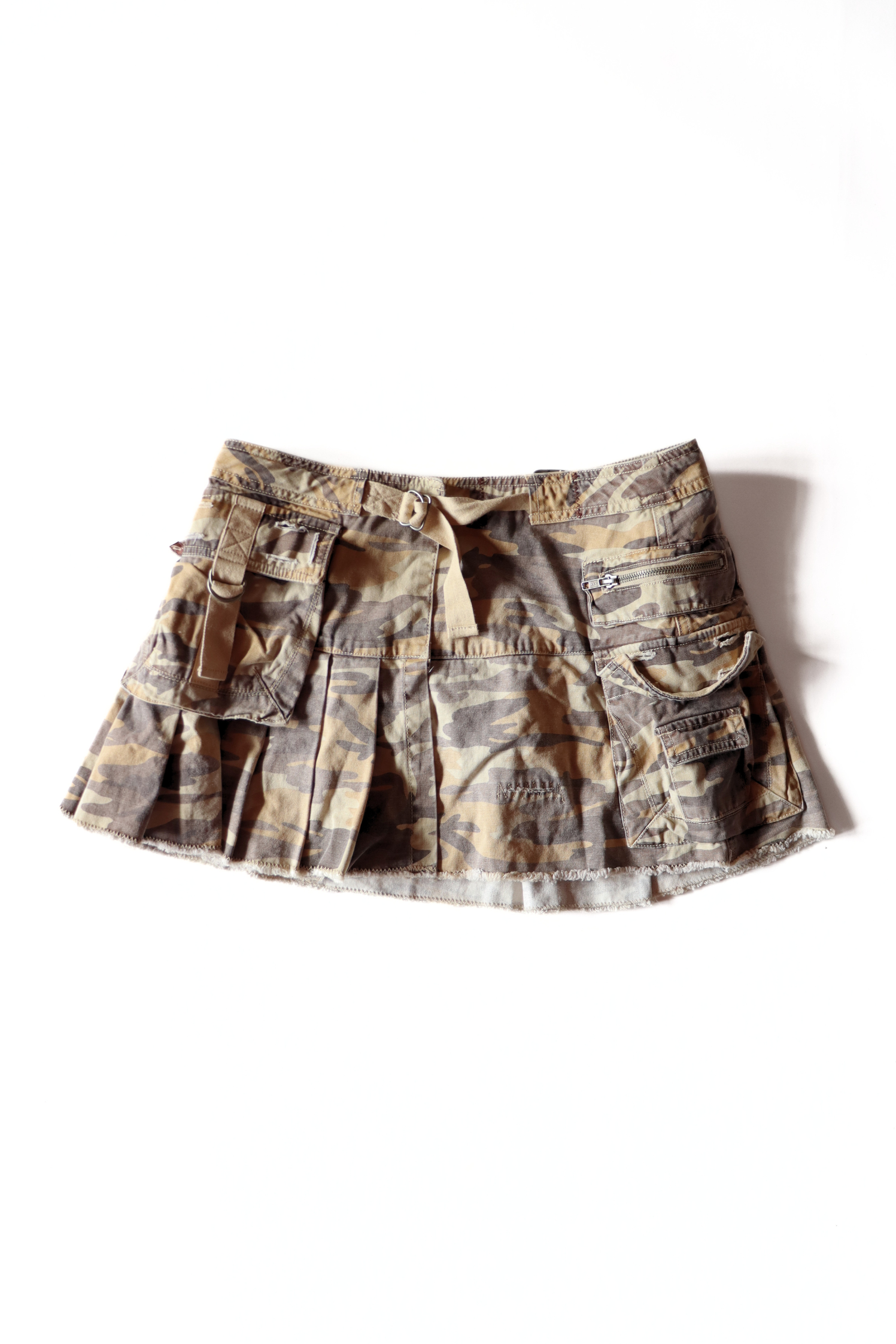 Y2K Camo Mini Skirt