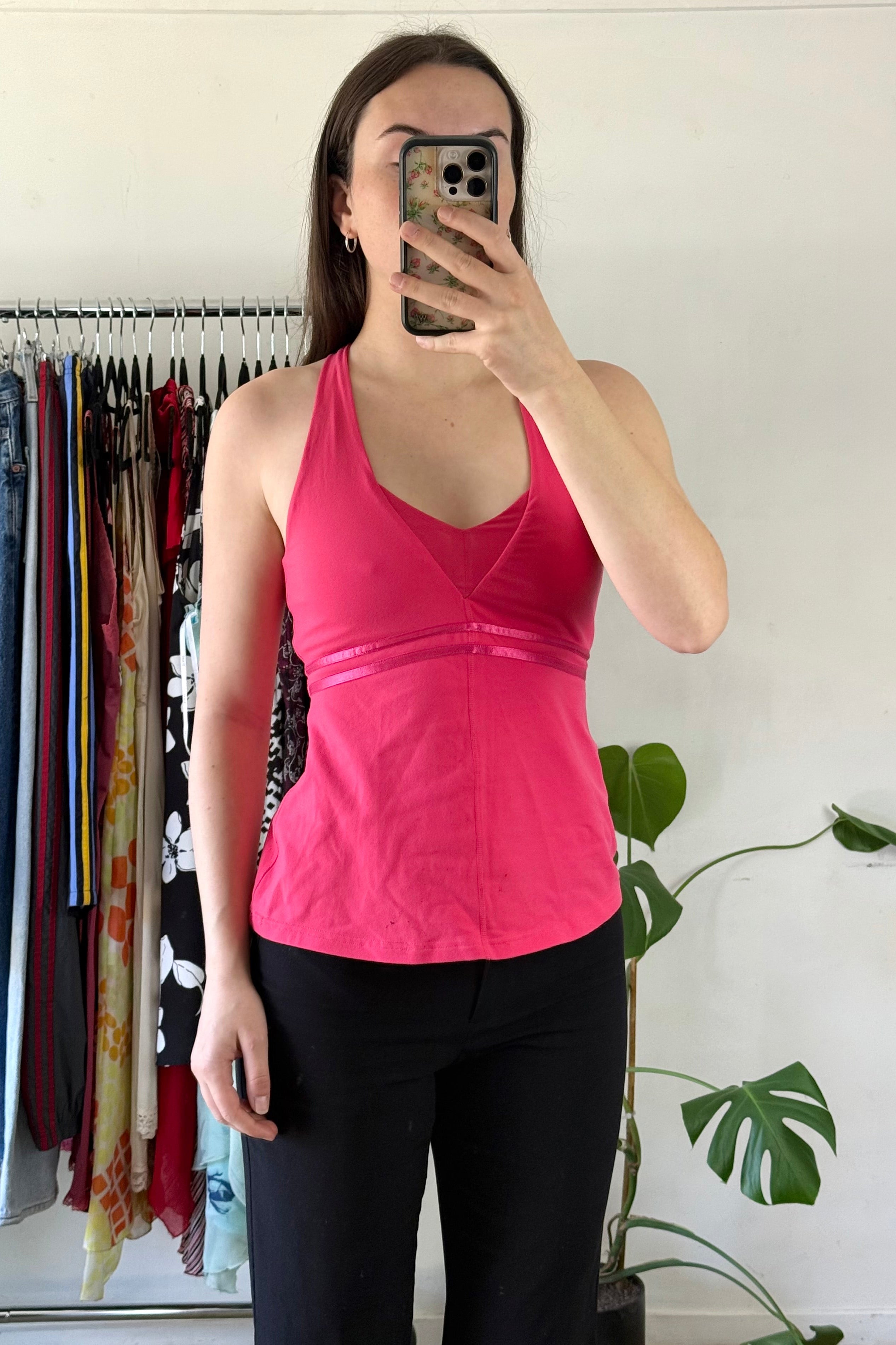 Pink Lululemon Tank